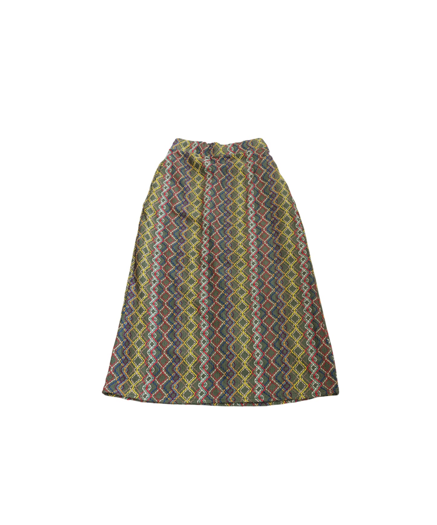 Botanical Jacquard Long Skirt Ladies