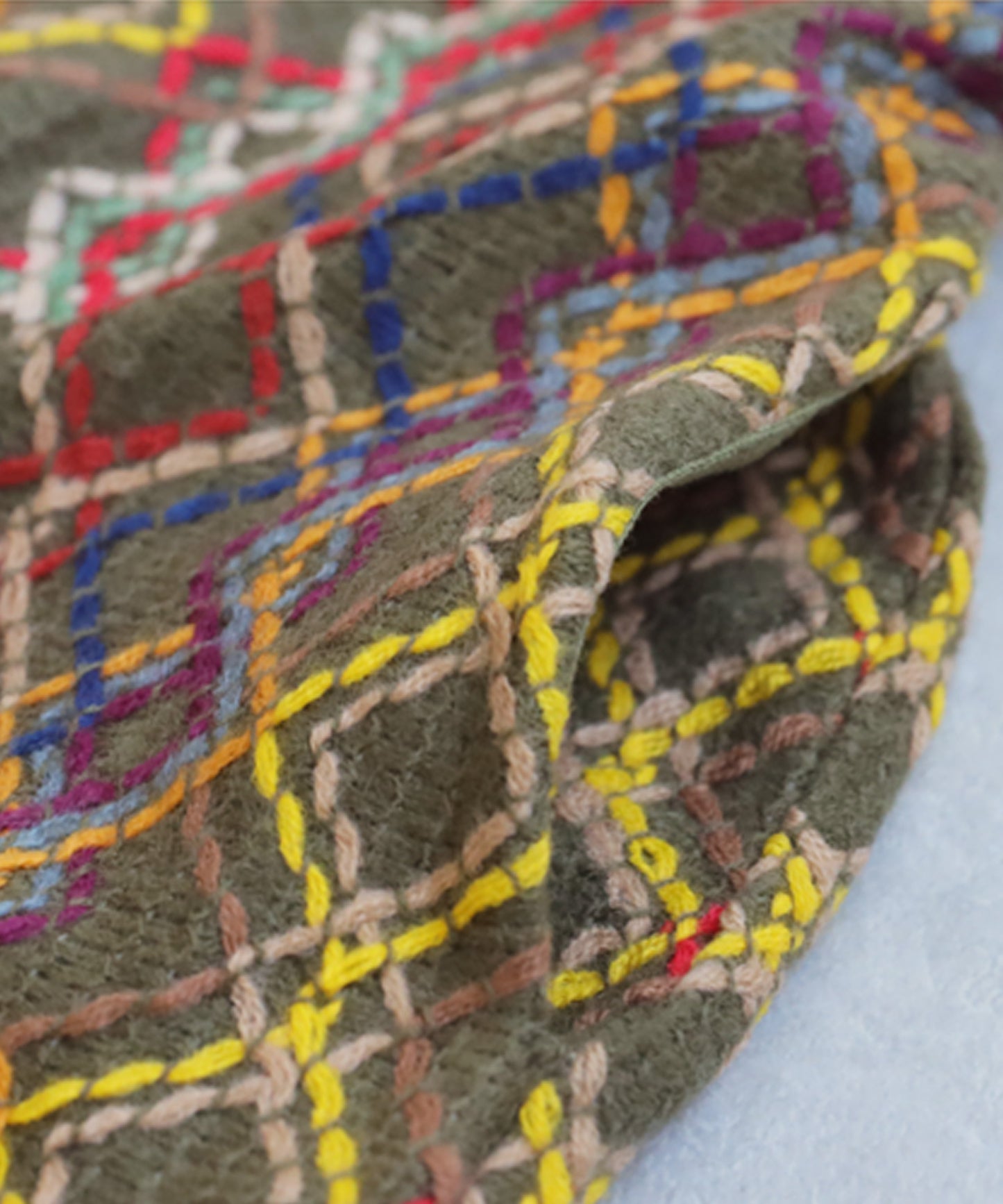 Botanical Jacquard Long Skirt Ladies