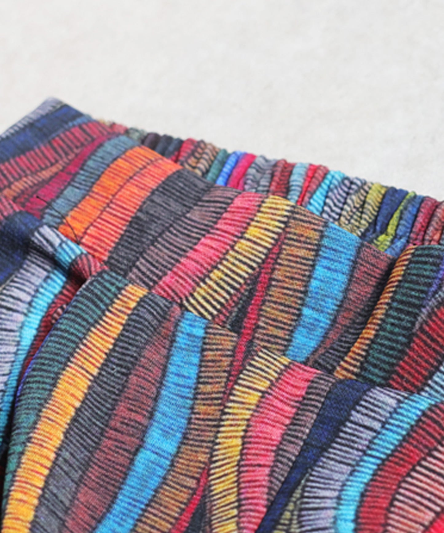 Wave Pattern Wide Pants Ladies