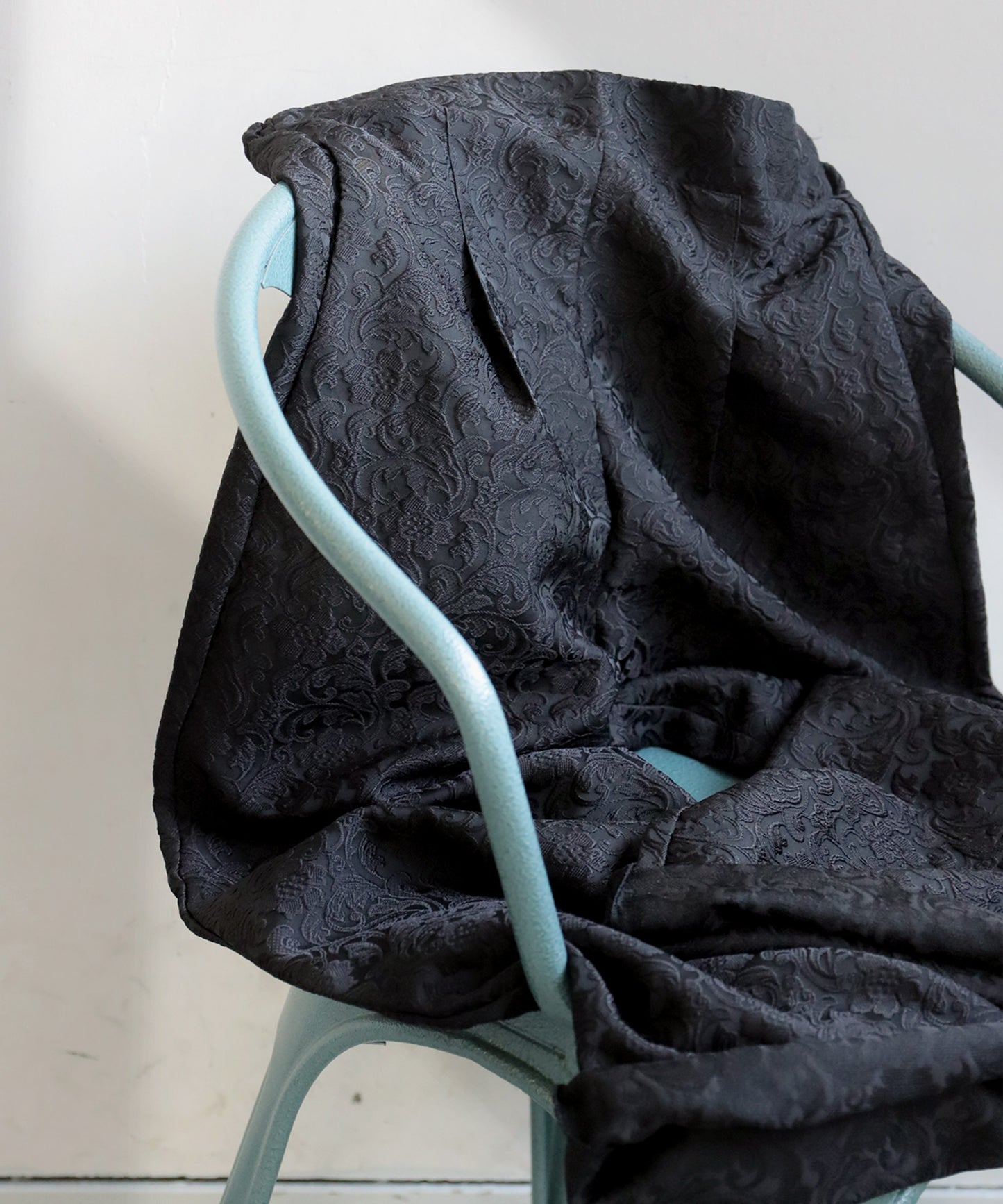 Jacquard Wide Straight Pants Ladies