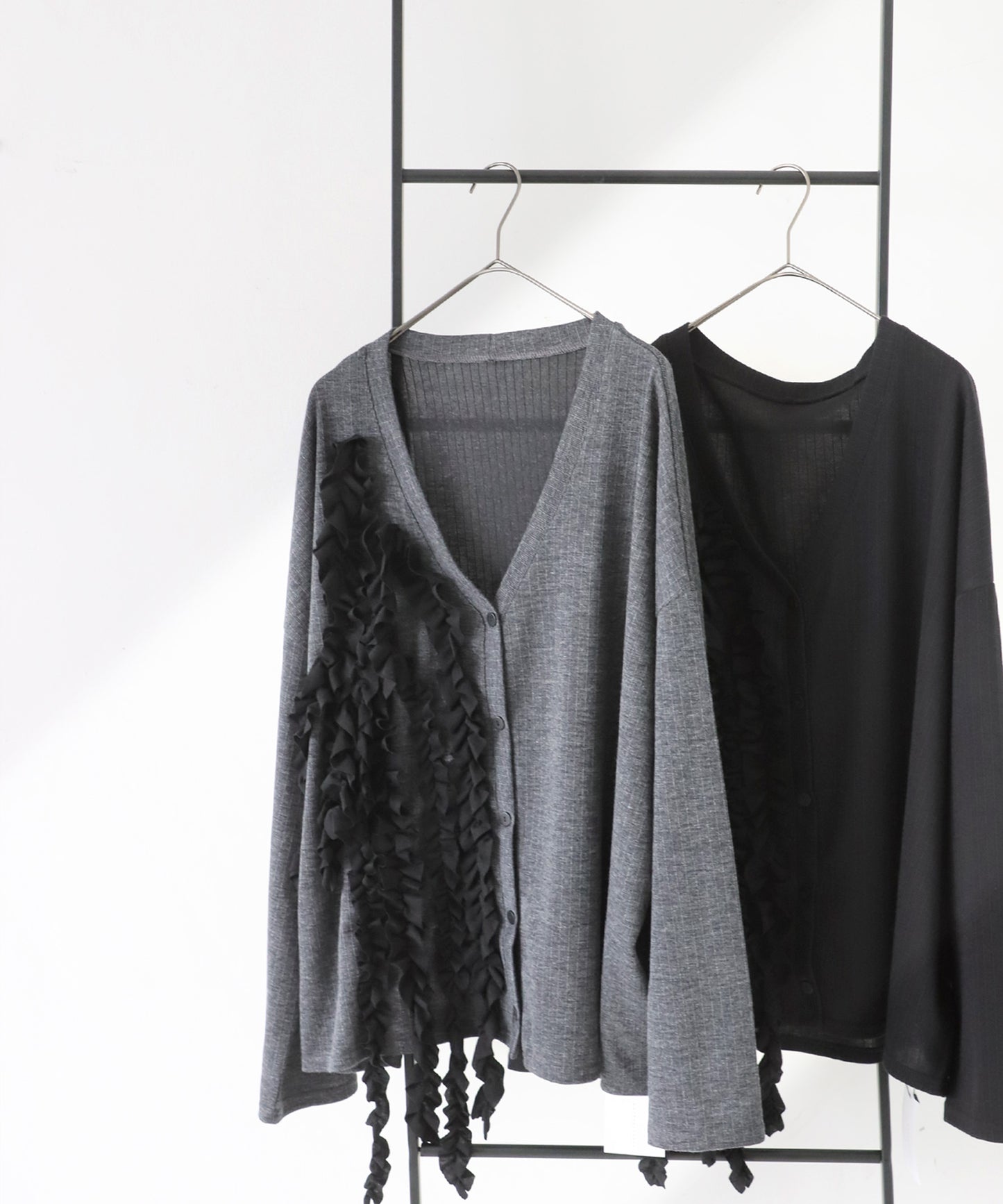 Frilled Cardigan Ladies