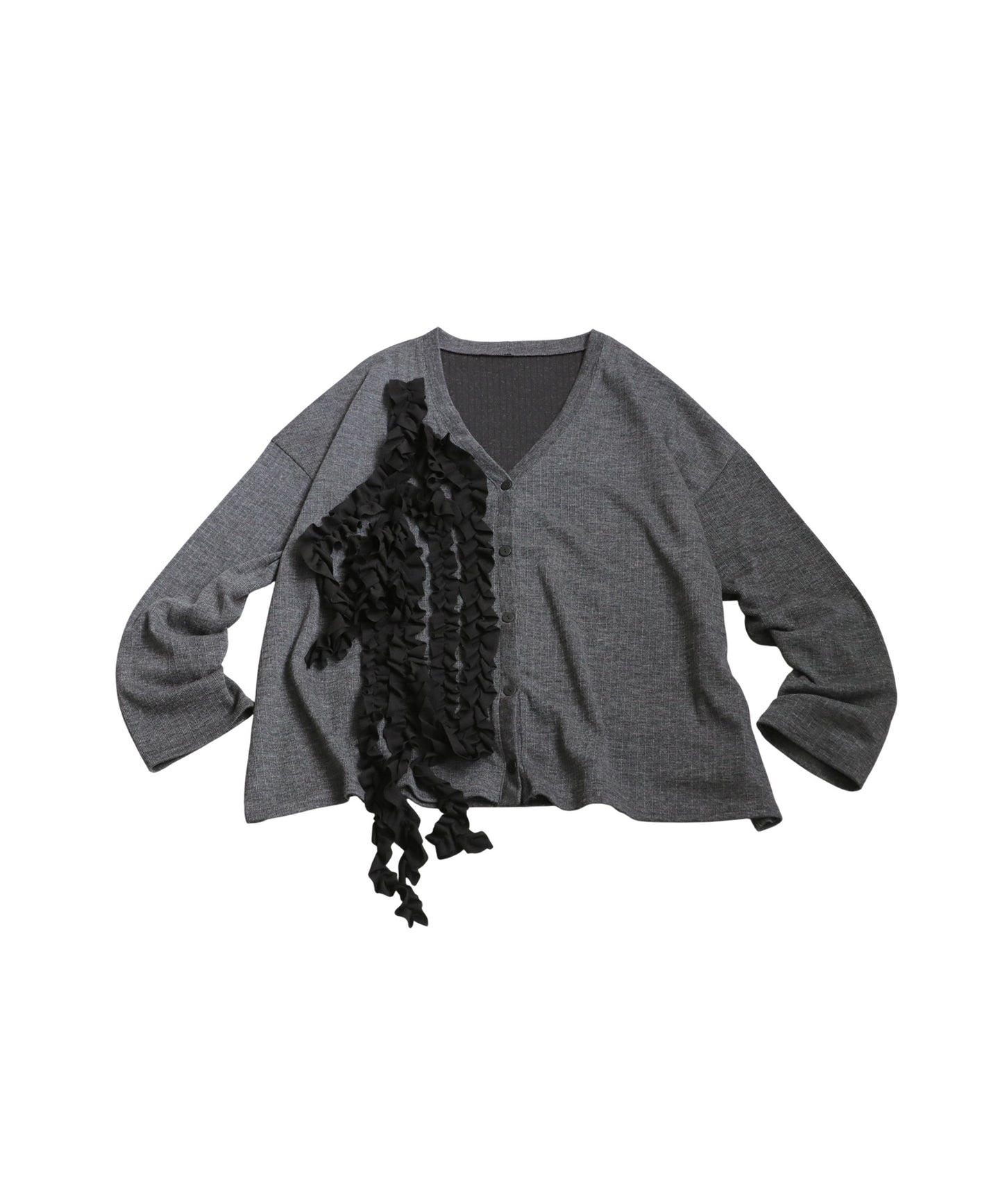 Frilled Cardigan Ladies
