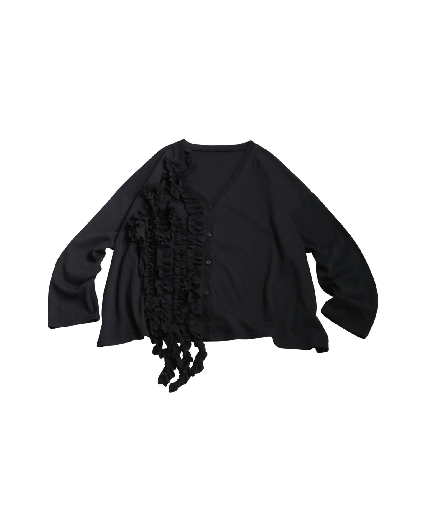 Frilled Cardigan Ladies