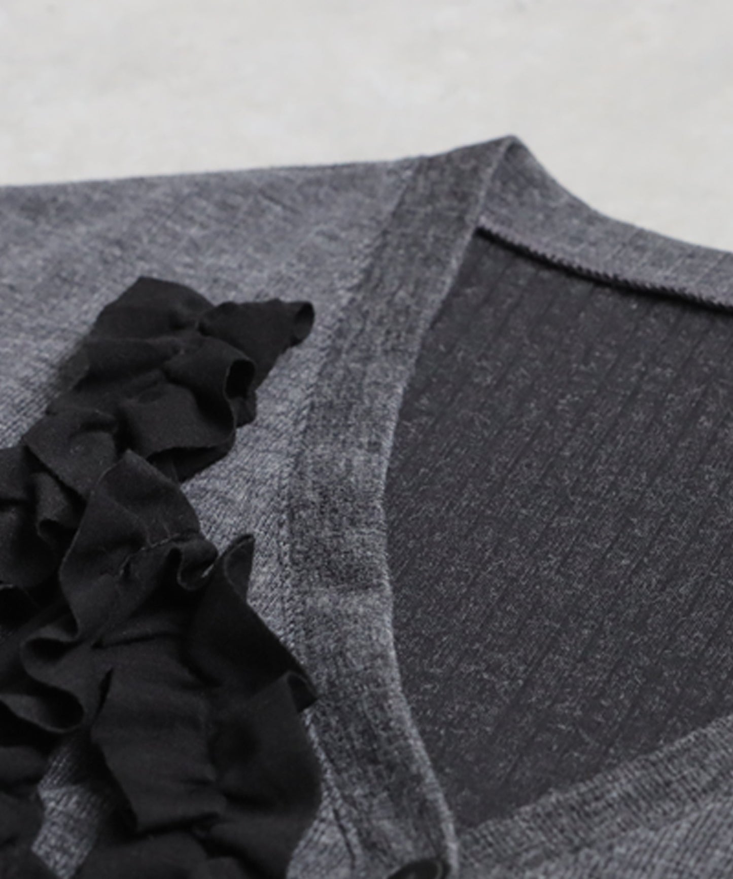 Frilled Cardigan Ladies