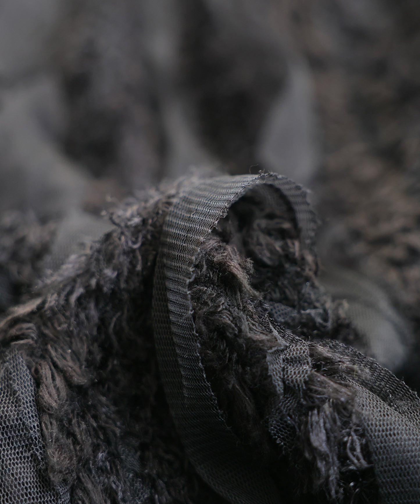 Mixed Material Pullover Ladies