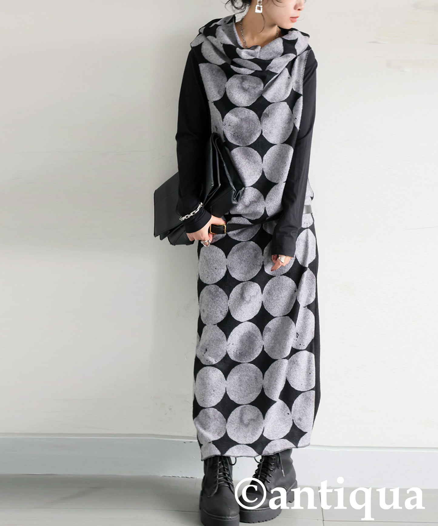 Polka Dot 4-Way Snood Ladies