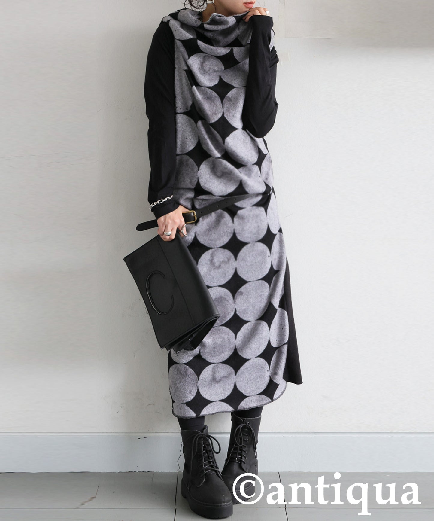 Polka Dot 4-Way Snood Ladies