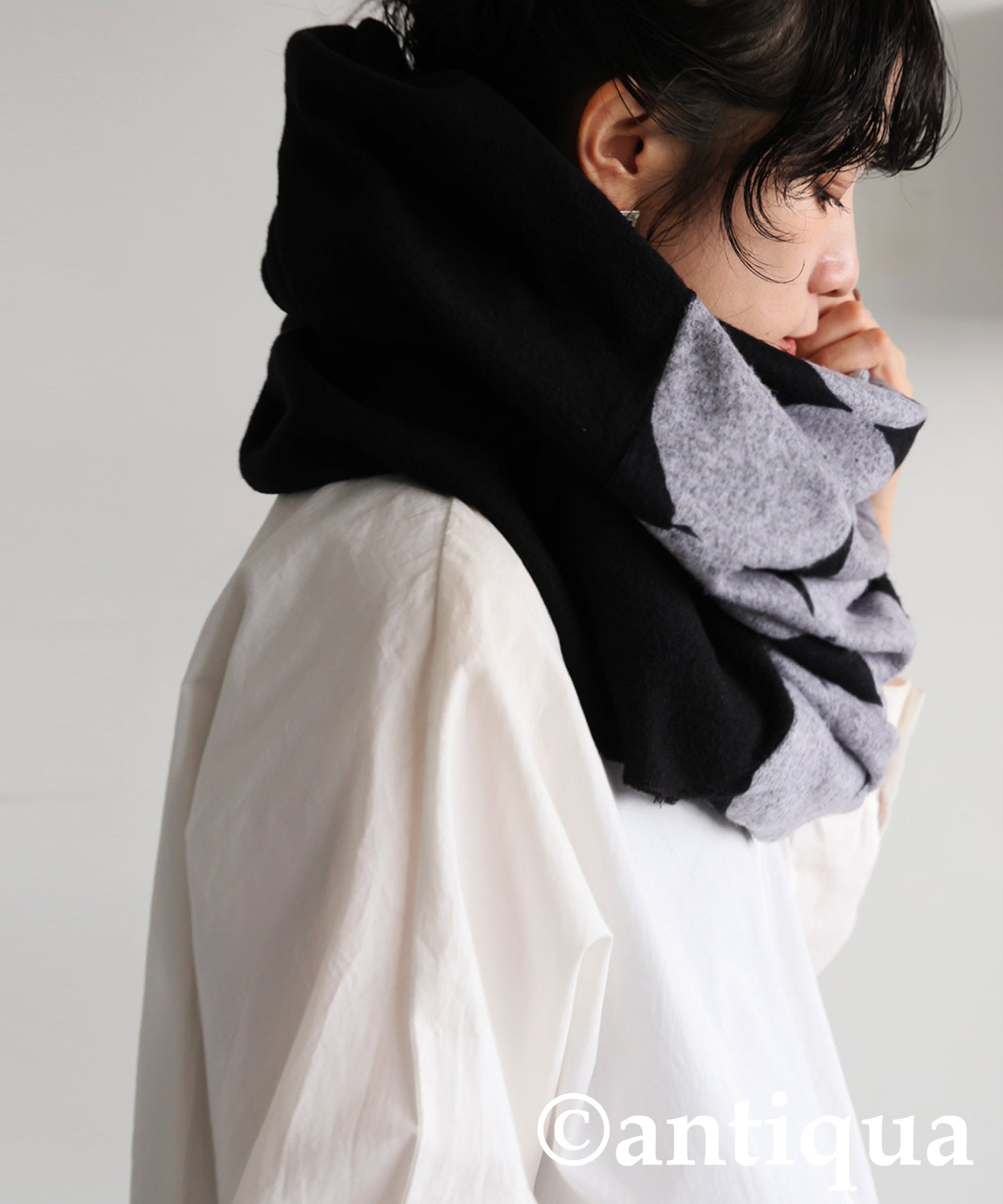 Polka Dot 4-Way Snood Ladies