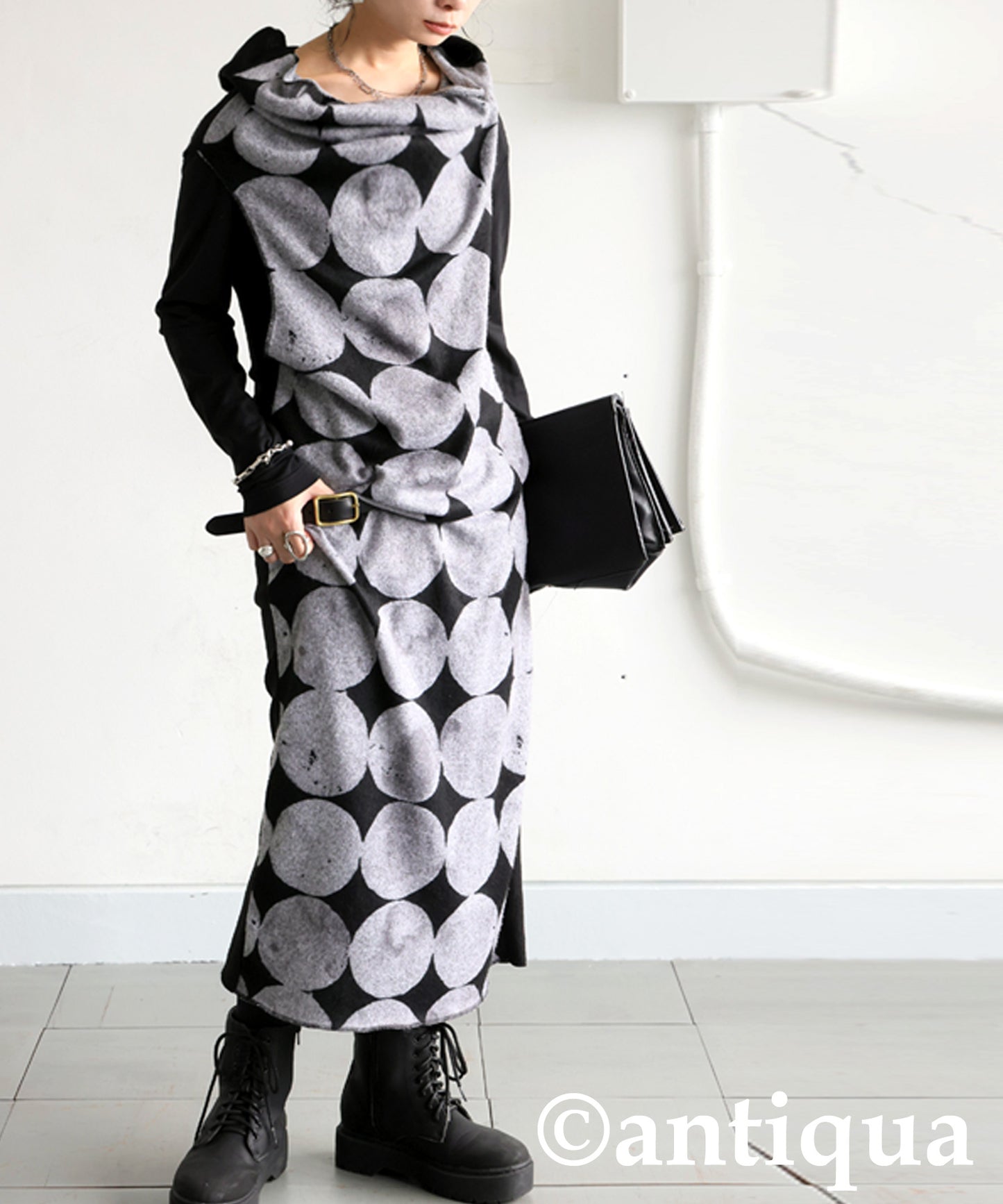 Polka Dot 4-Way Snood Ladies