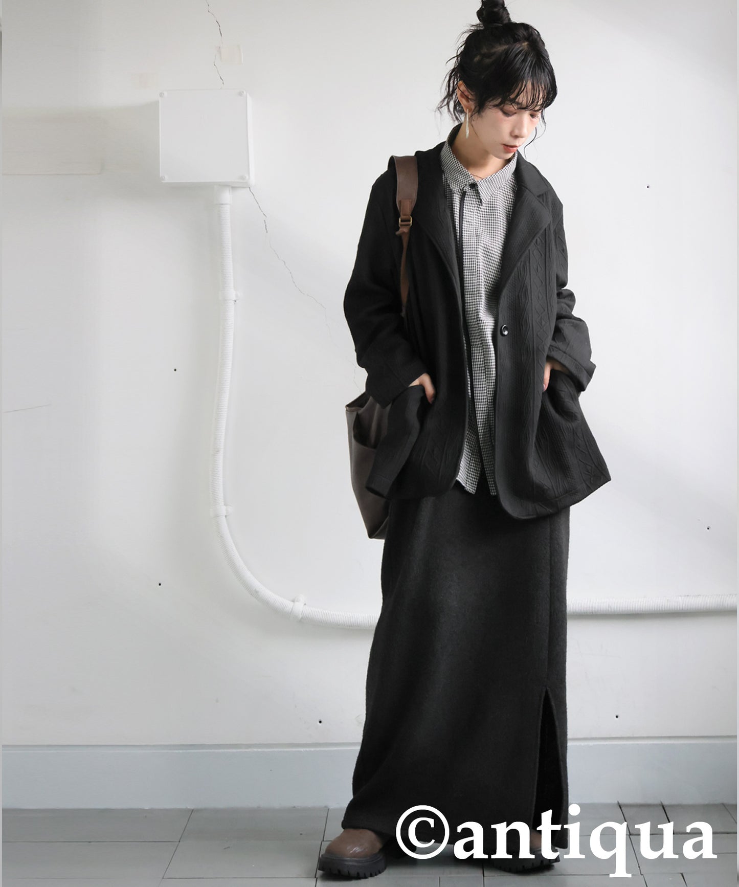 Jacquard Tailored Jacket Ladies