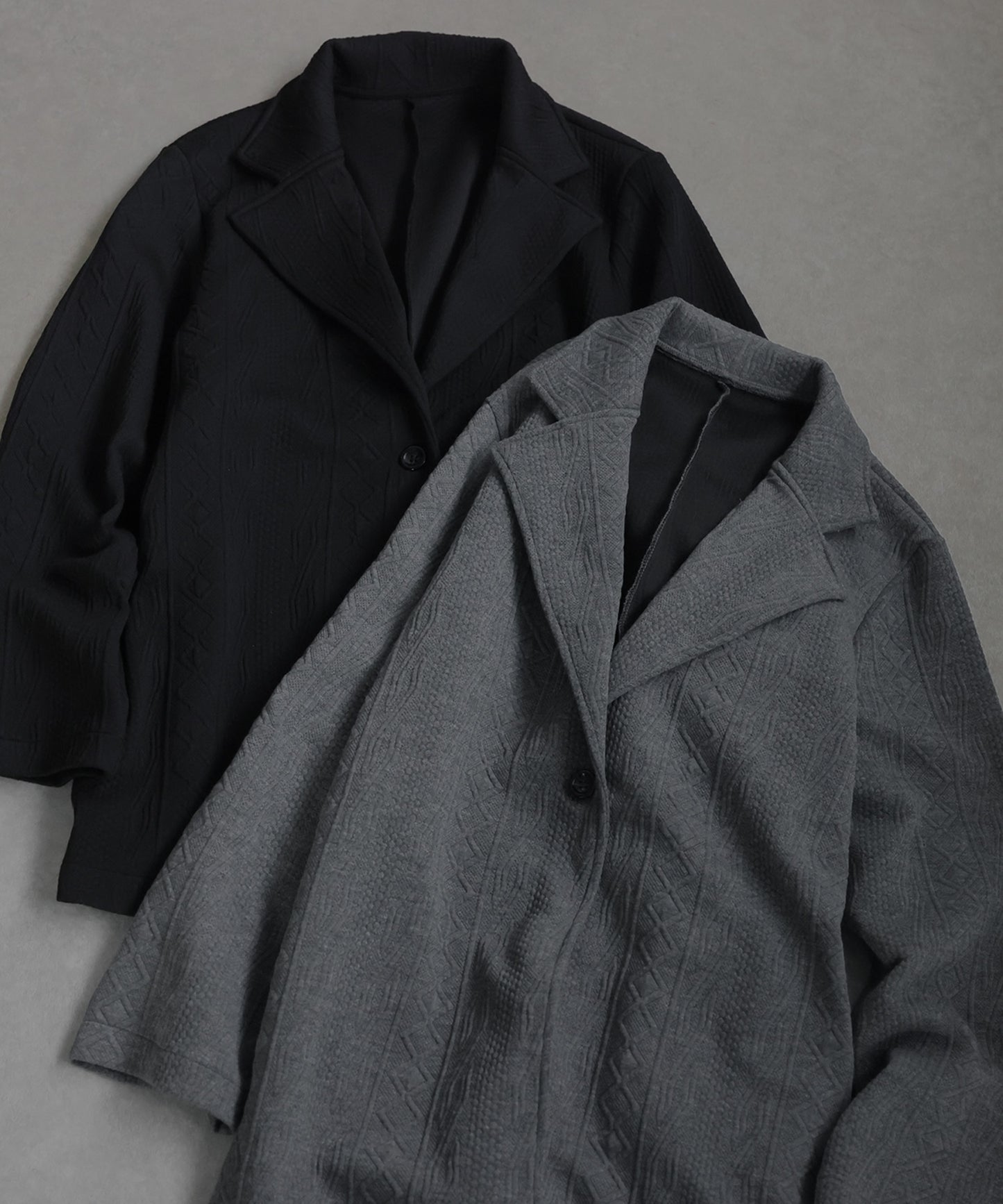 Jacquard Tailored Jacket Ladies