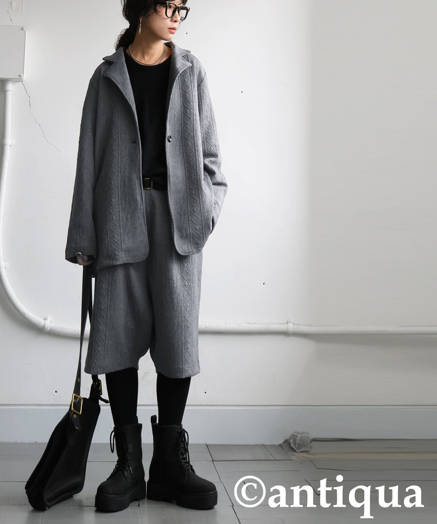 3D Patterned Sarouel Shorts Ladies