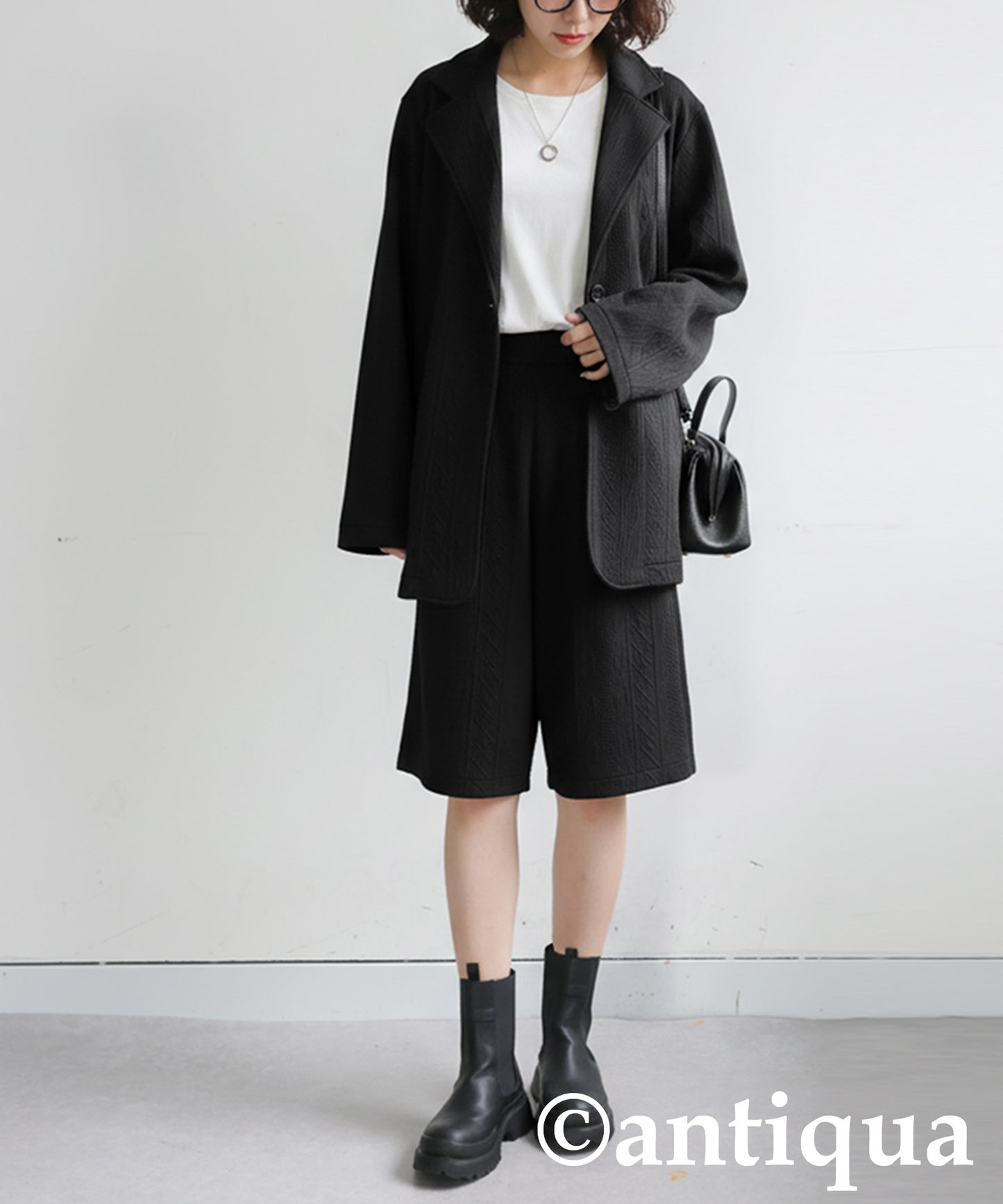 3D Patterned Sarouel Shorts Ladies