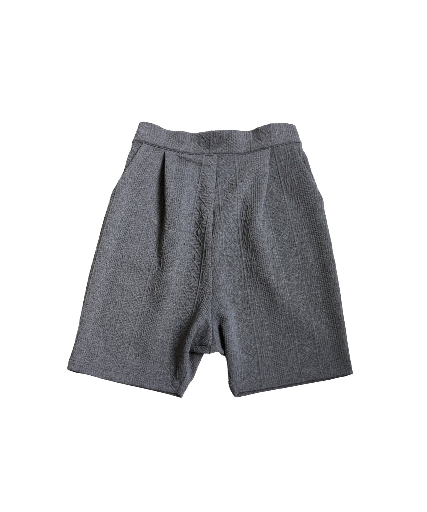 3D Patterned Sarouel Shorts Ladies