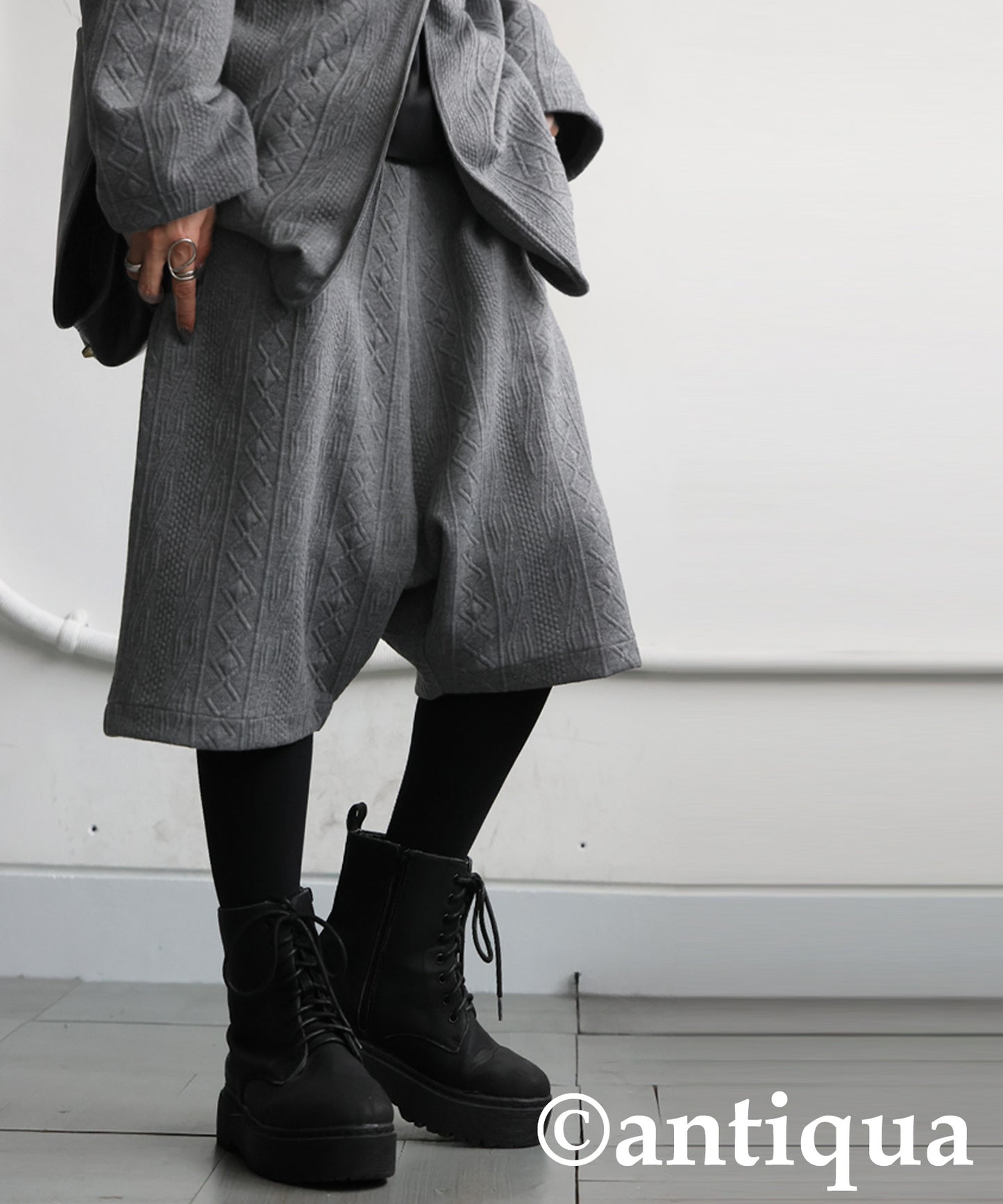 3D Patterned Sarouel Shorts Ladies