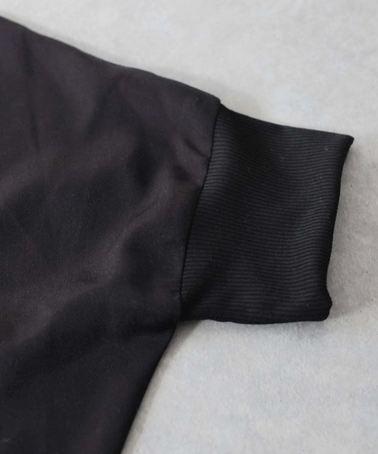 Mixed Material Dolman Long T-Shirt Ladies