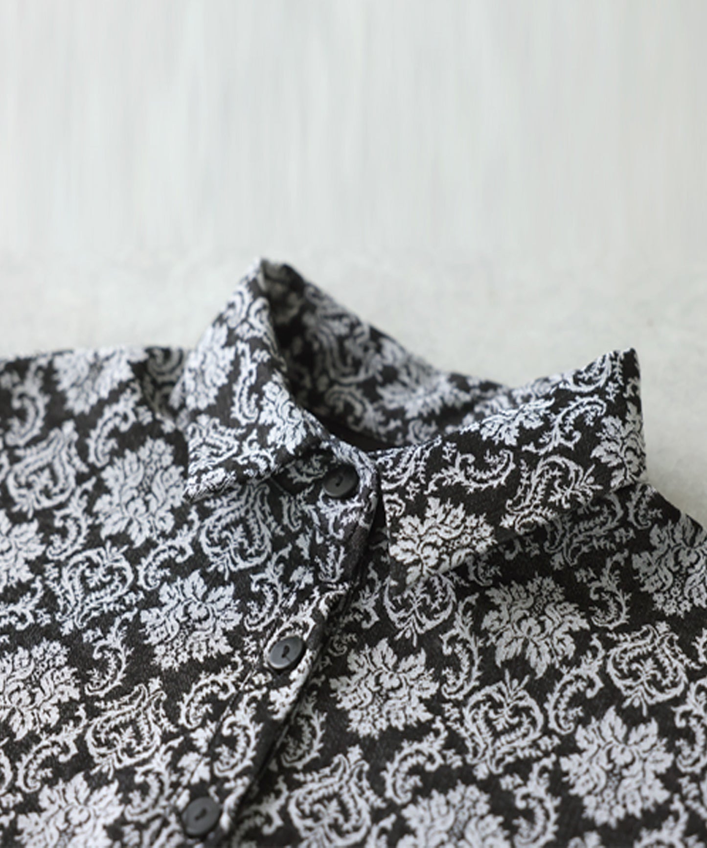 Damask Pattern Dress Ladies