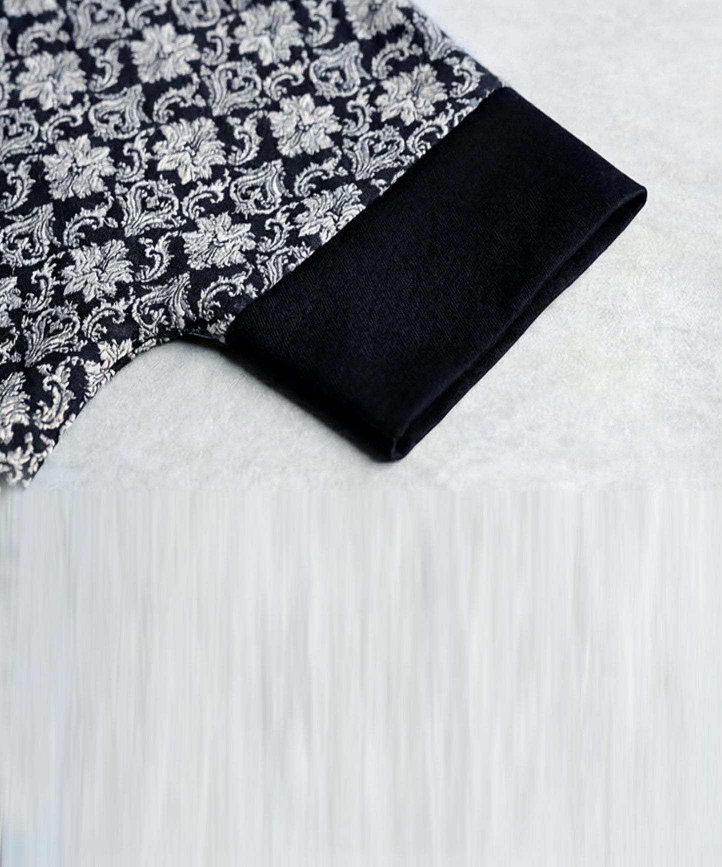 Damask Pattern Dress Ladies