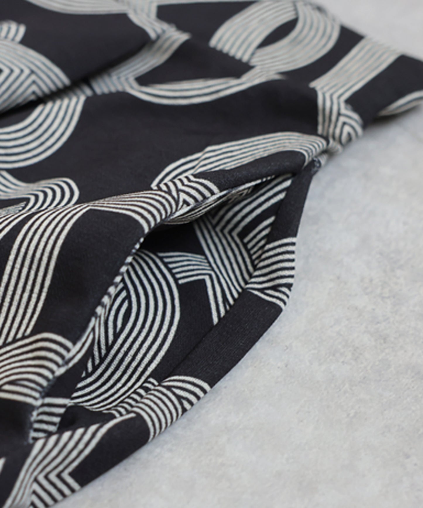 Geometric Wide Pants Ladies