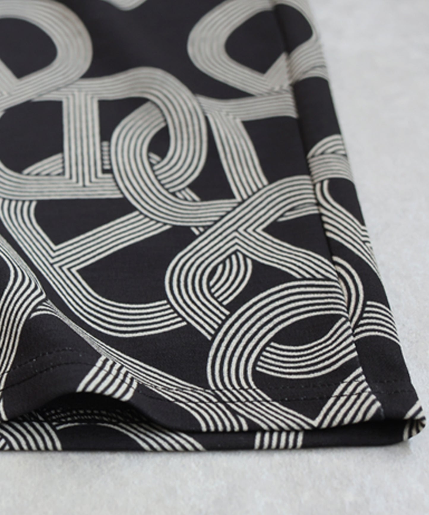 Geometric Wide Pants Ladies