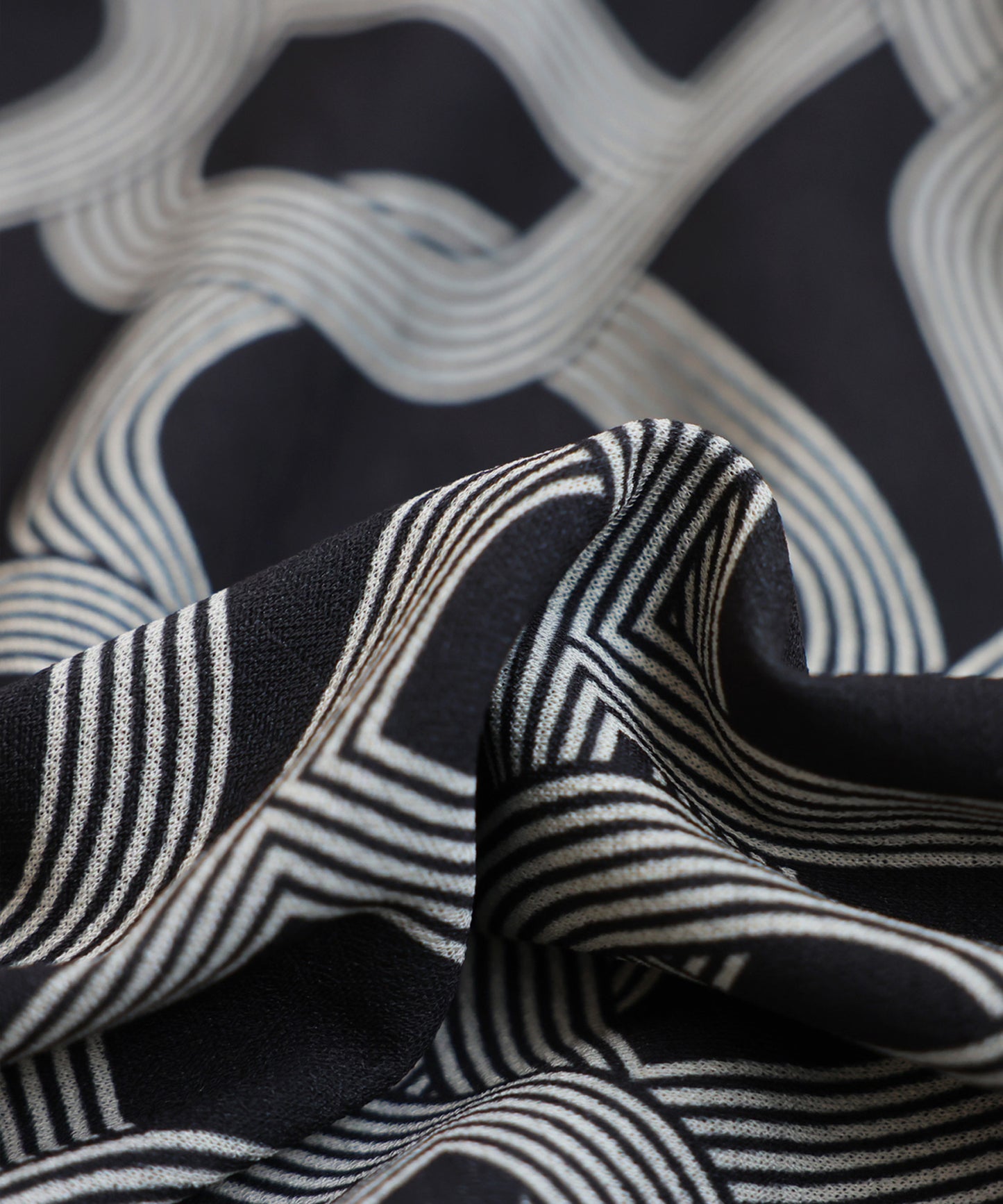 Geometric Wide Pants Ladies