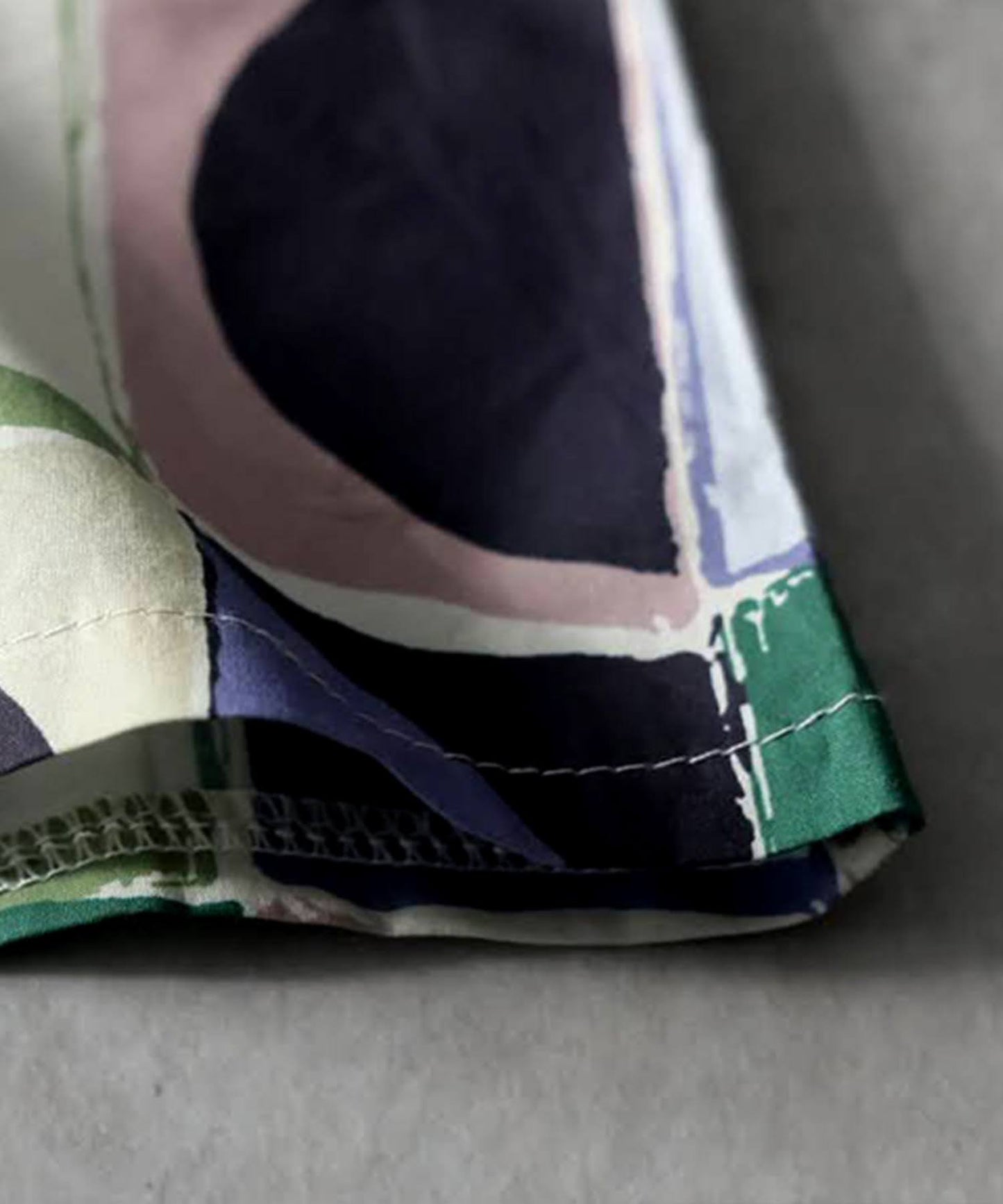 Geometric Pattern Cotton Shirt Ladies