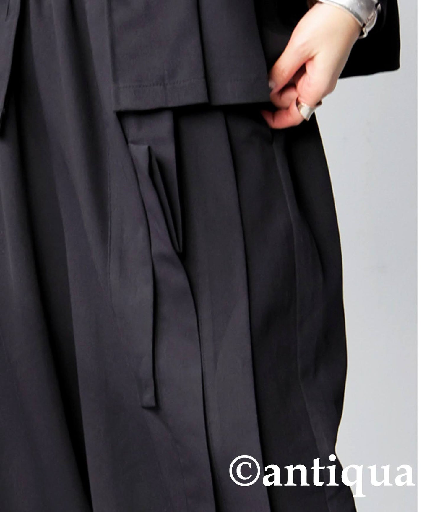 Asymmetrical Wide-Leg Pants Ladies