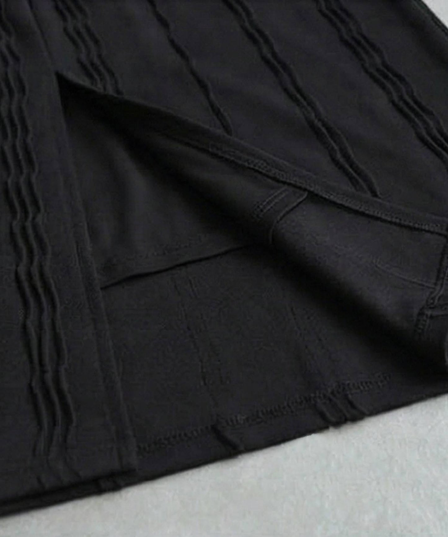 Fringe A-Line Long Skirt Ladies