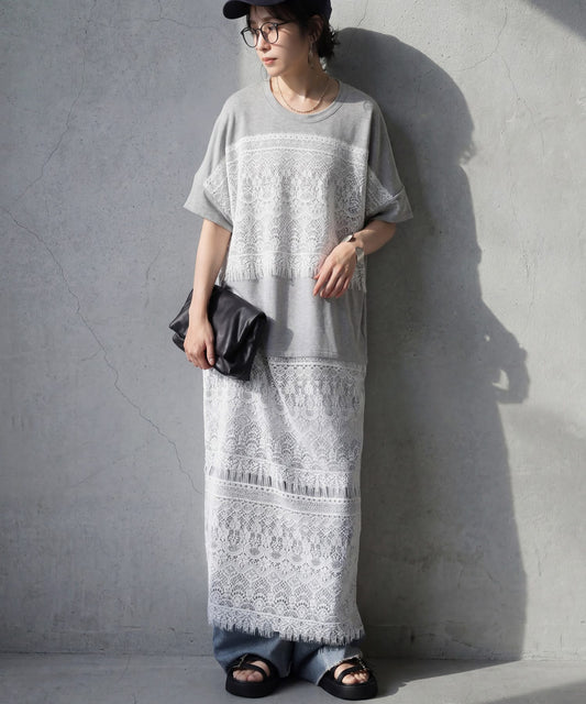 Street Pattern Shirt Dress Ladies