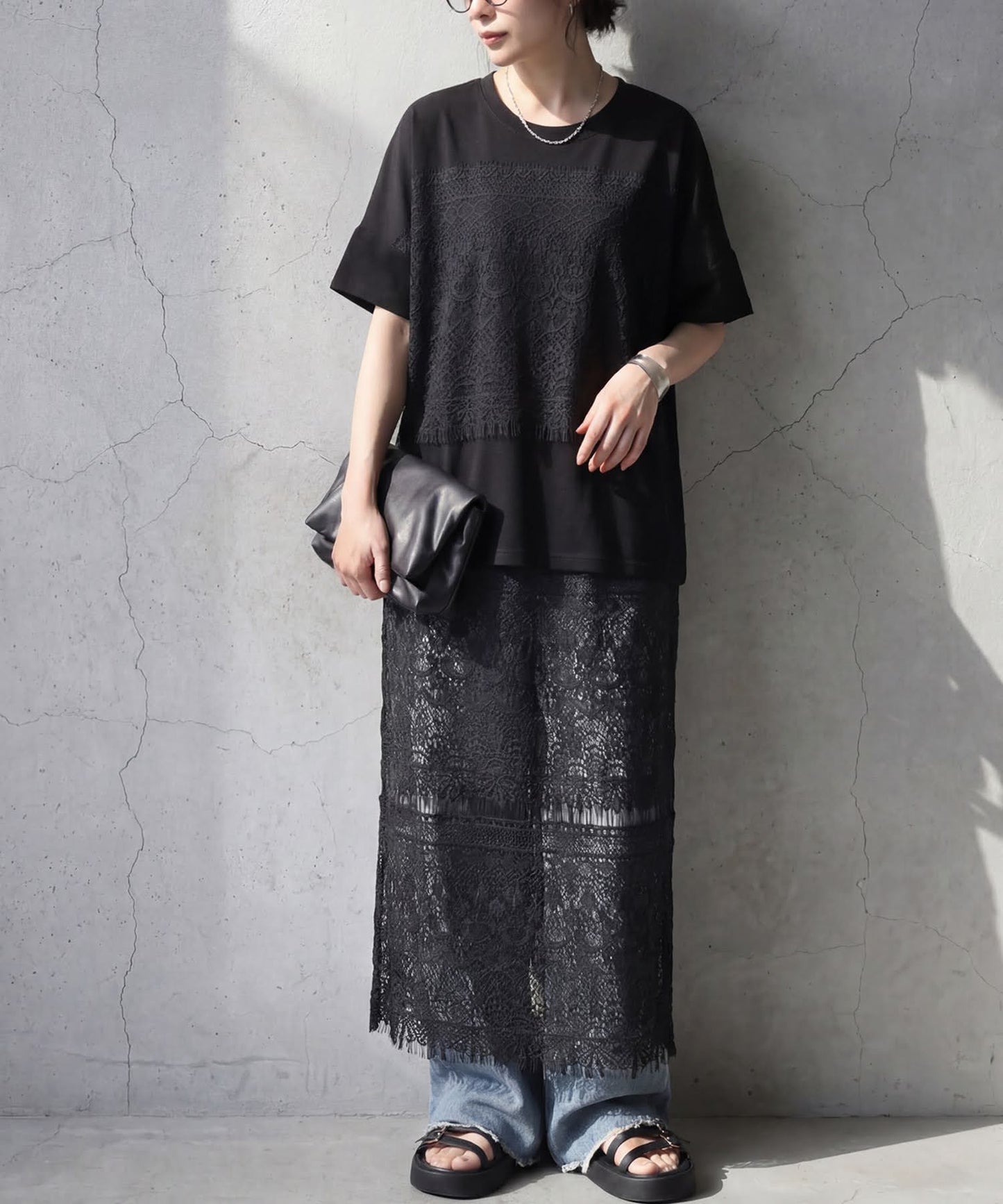 Street Pattern Shirt Dress Ladies