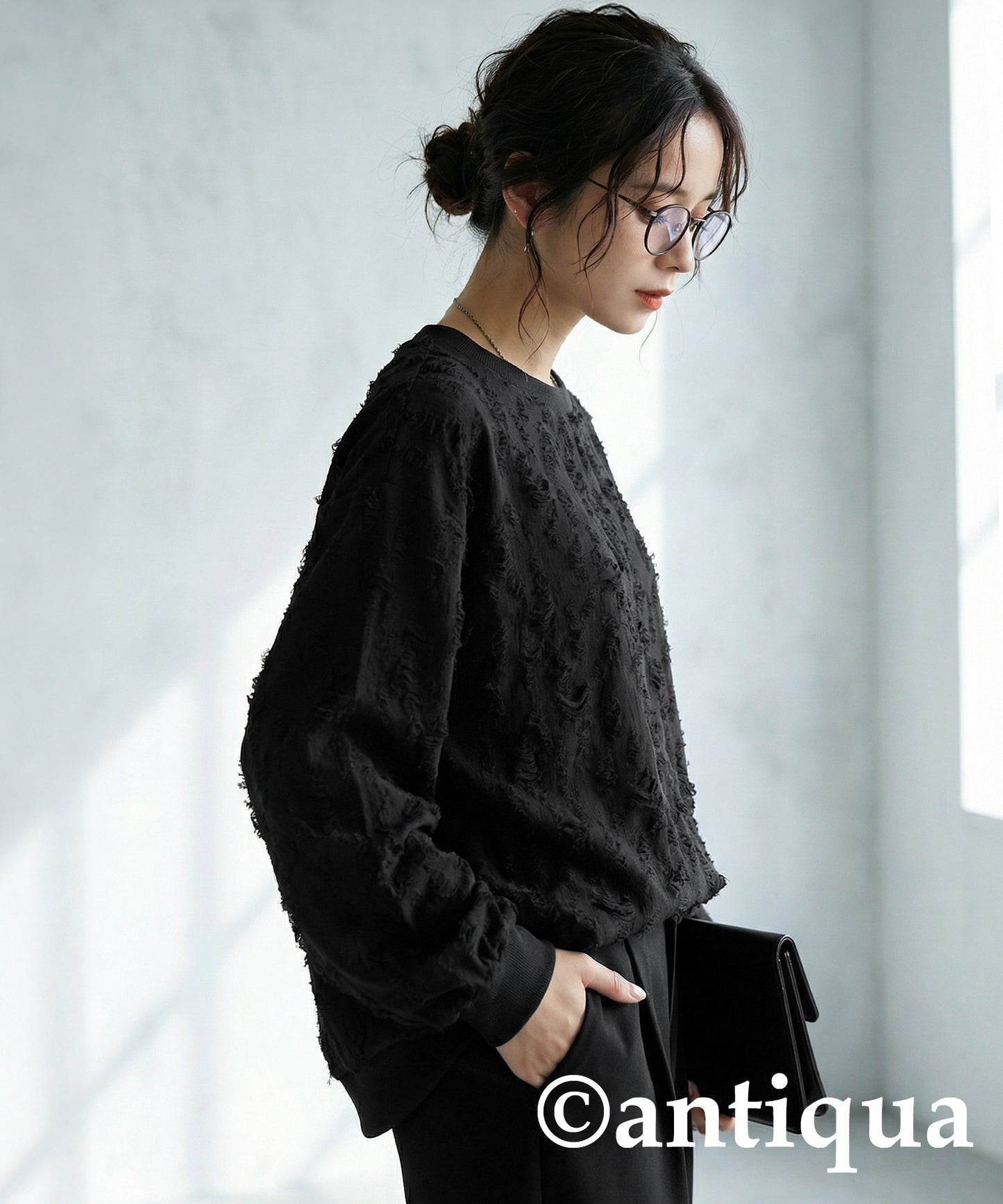 Distressed Tops Ladies