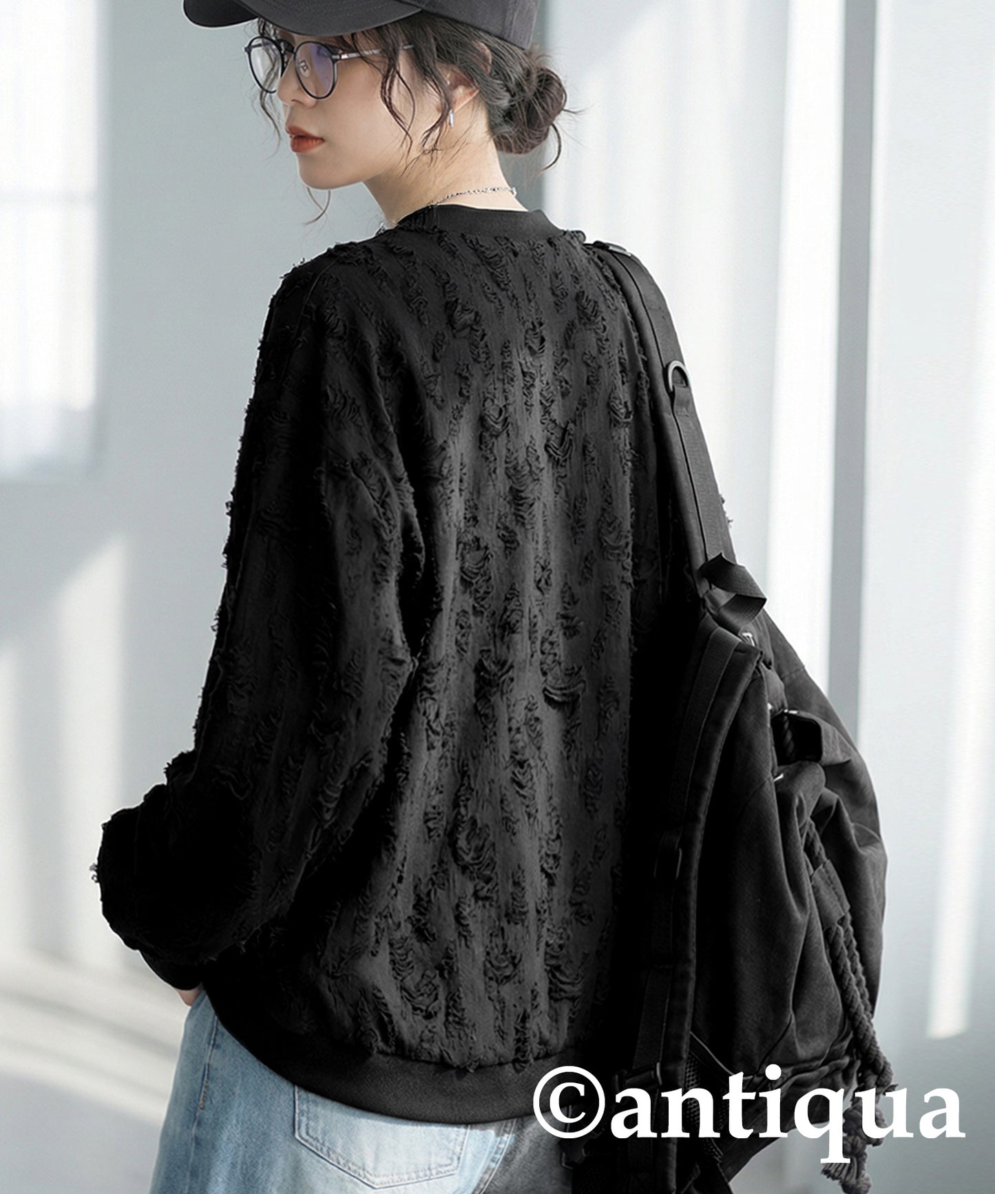 Distressed Tops Ladies