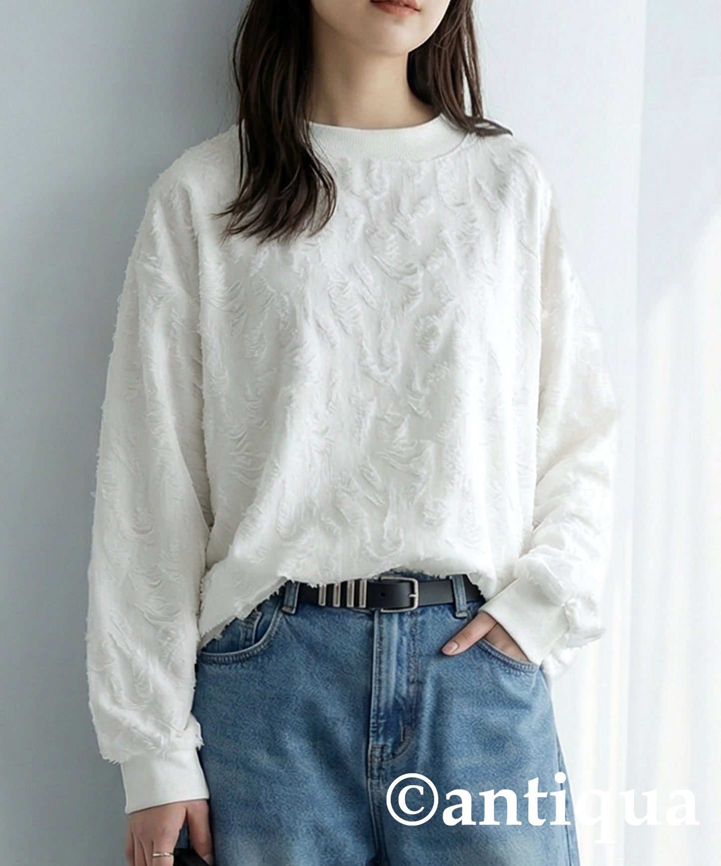 Distressed Tops Ladies