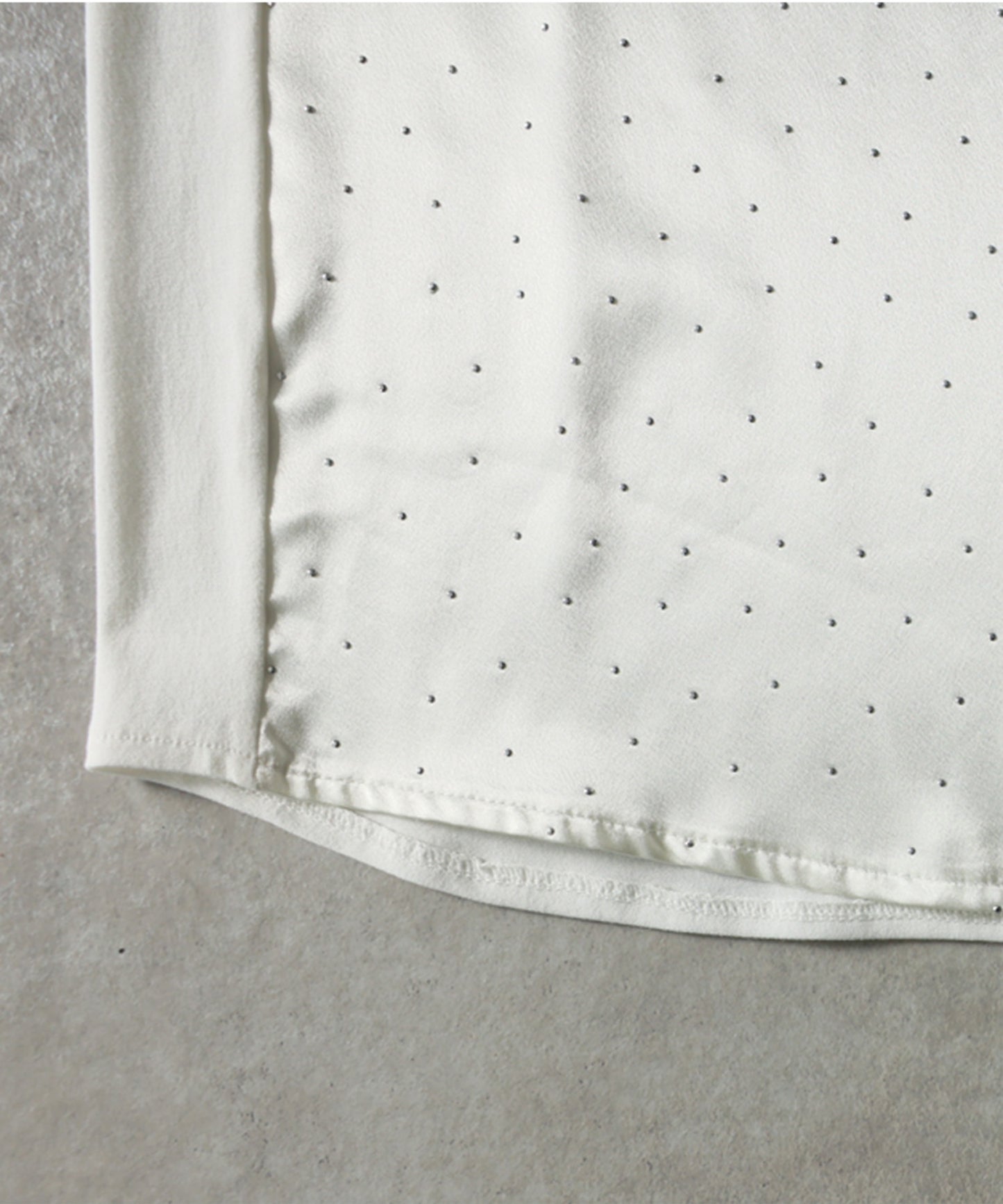 Satin Studded Tank Top Ladies