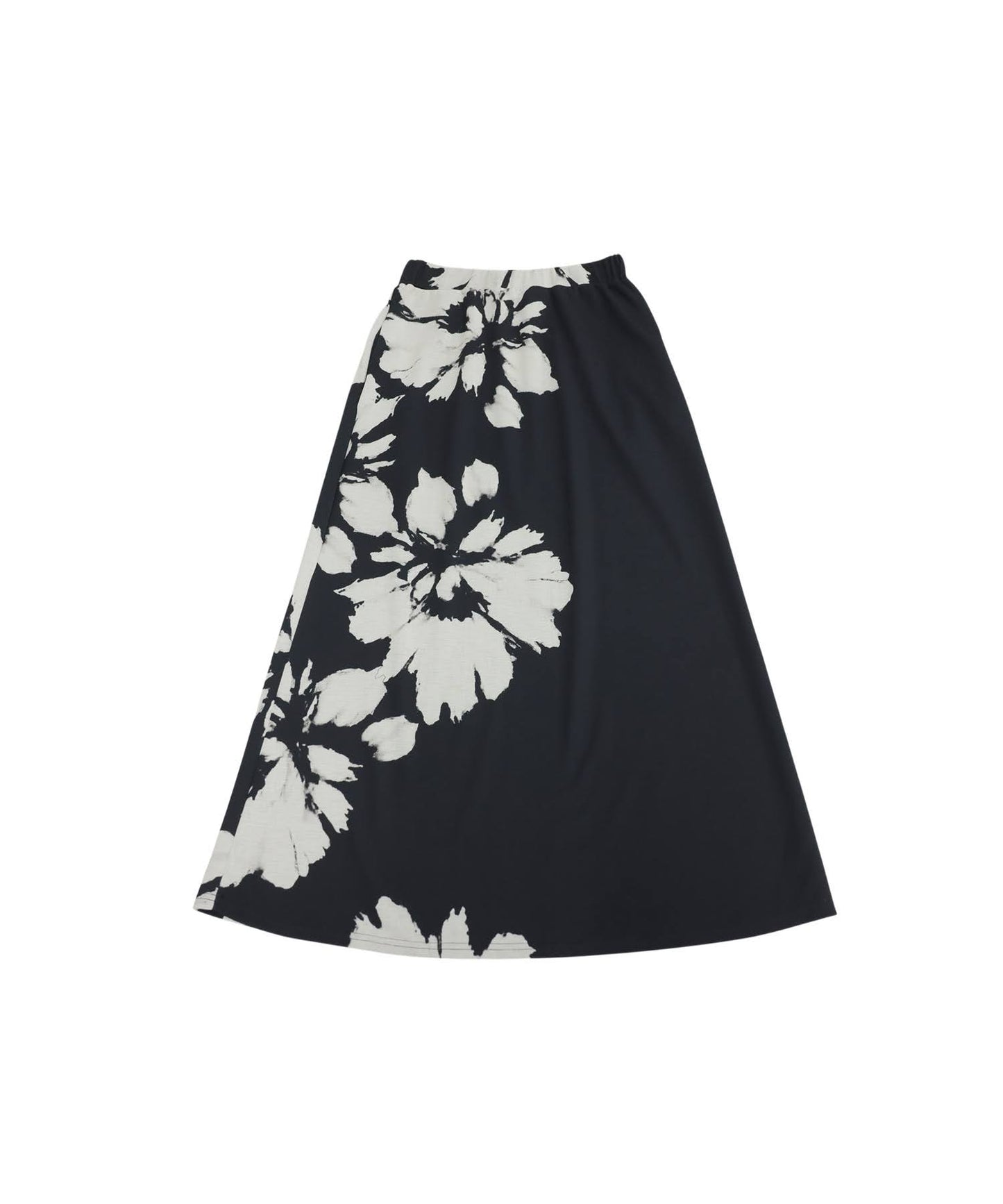 Floral Print Long Skirt Ladies