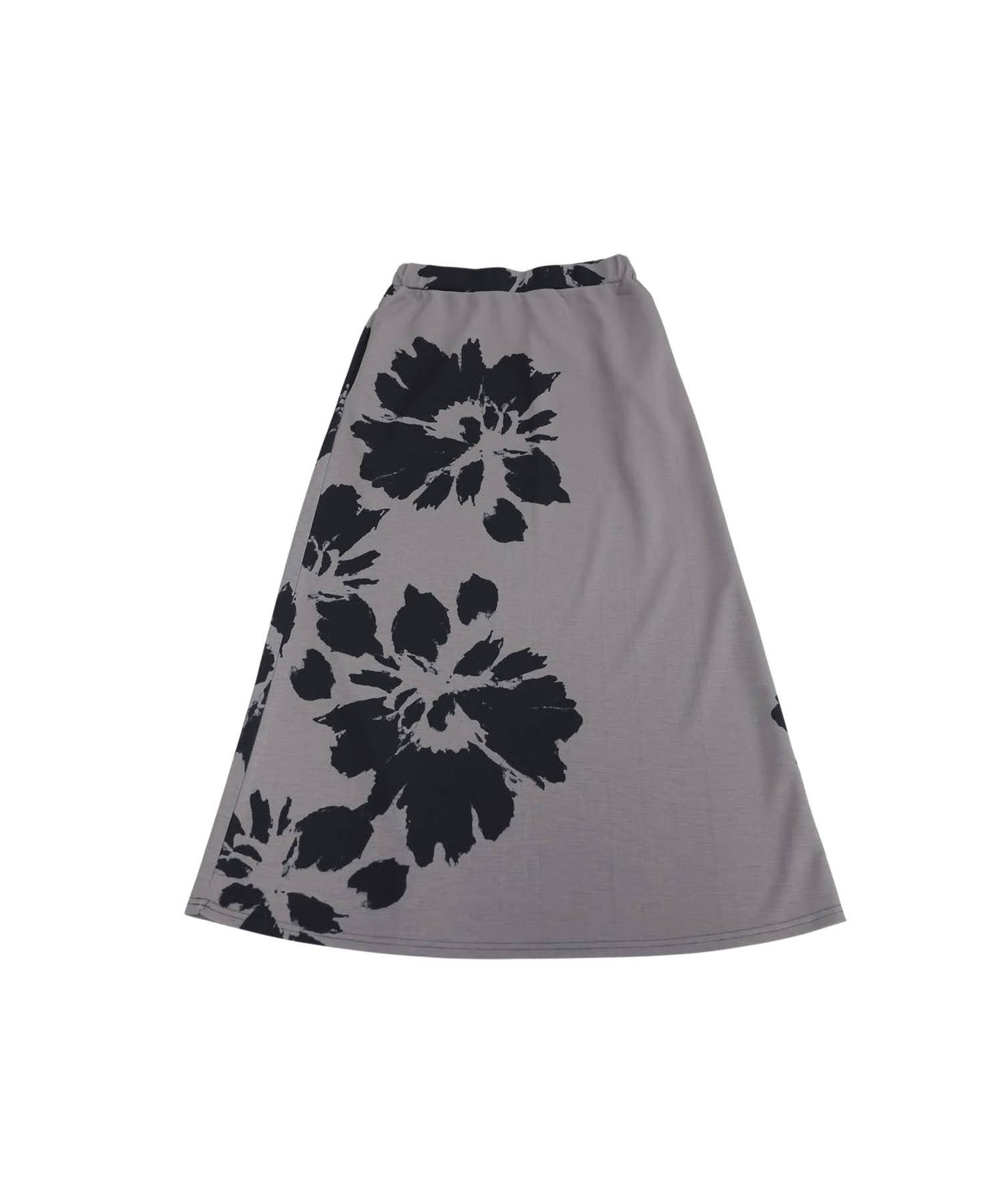 Floral Print Long Skirt Ladies
