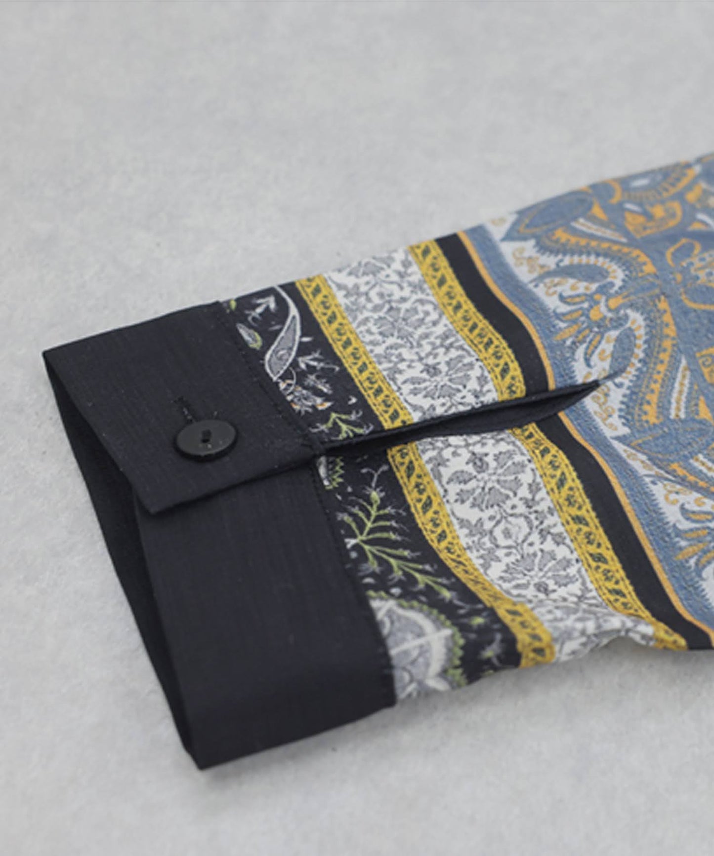 Paisley Print Open-Front Shirt Ladies