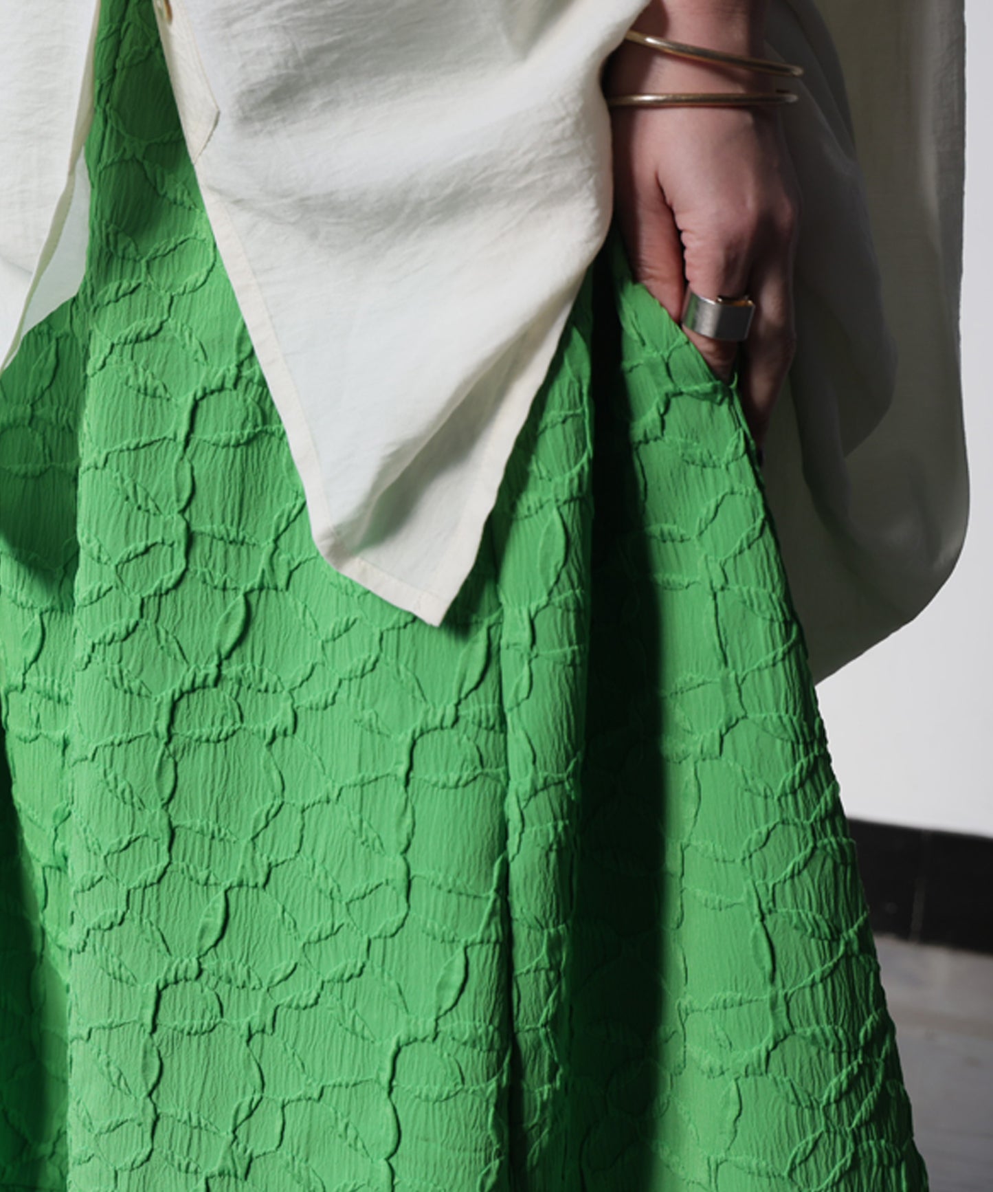 Jacquard Long Skirt Ladies