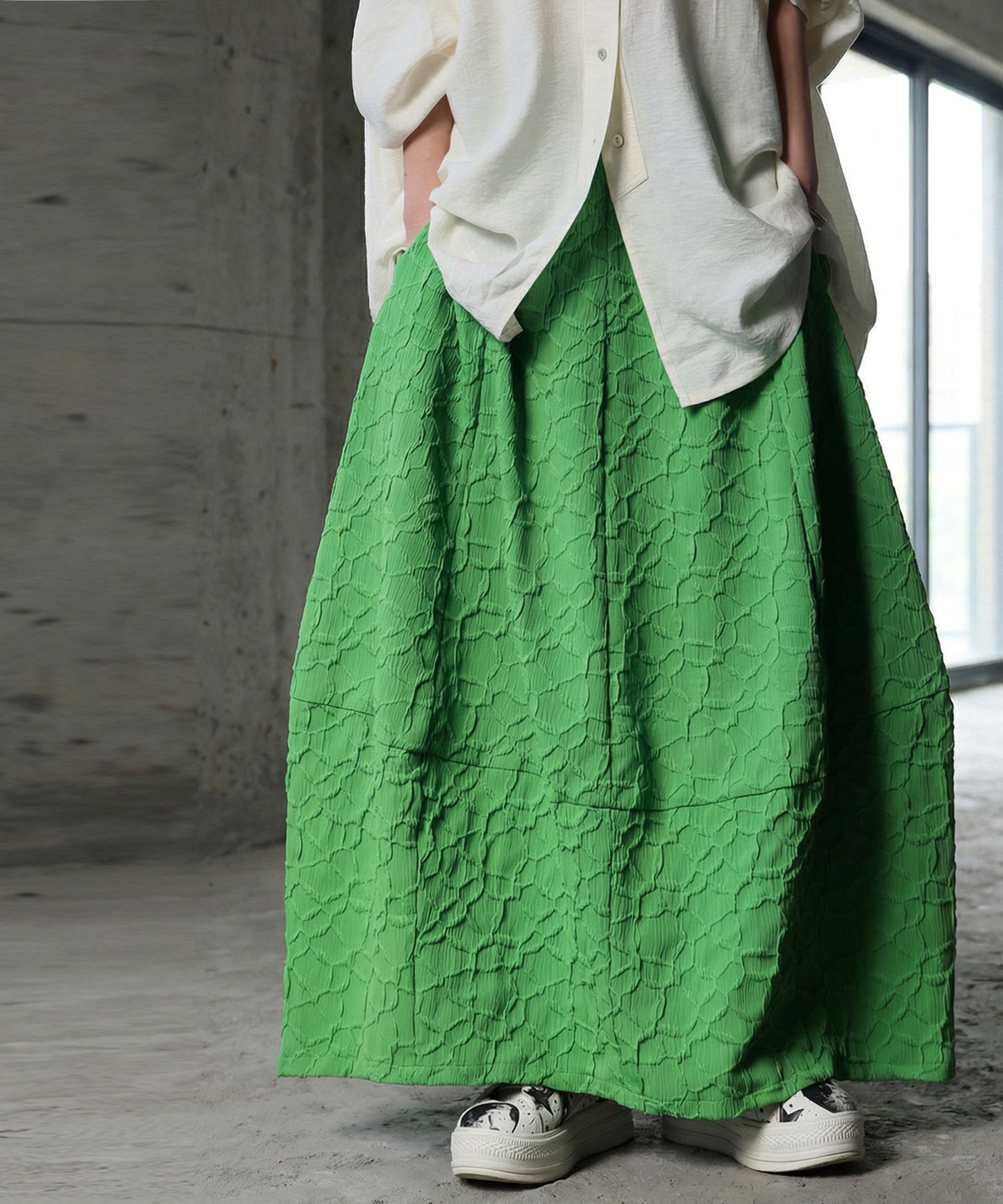 Jacquard Long Skirt Ladies
