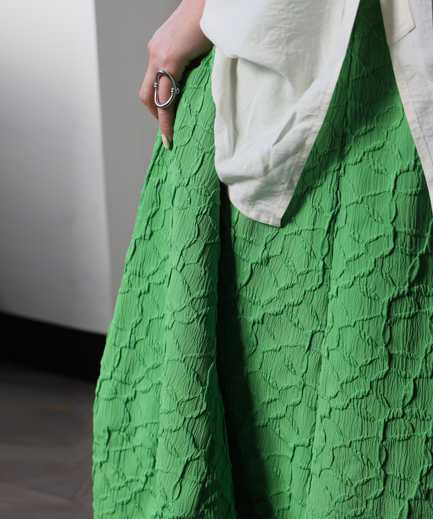 Jacquard Long Skirt Ladies