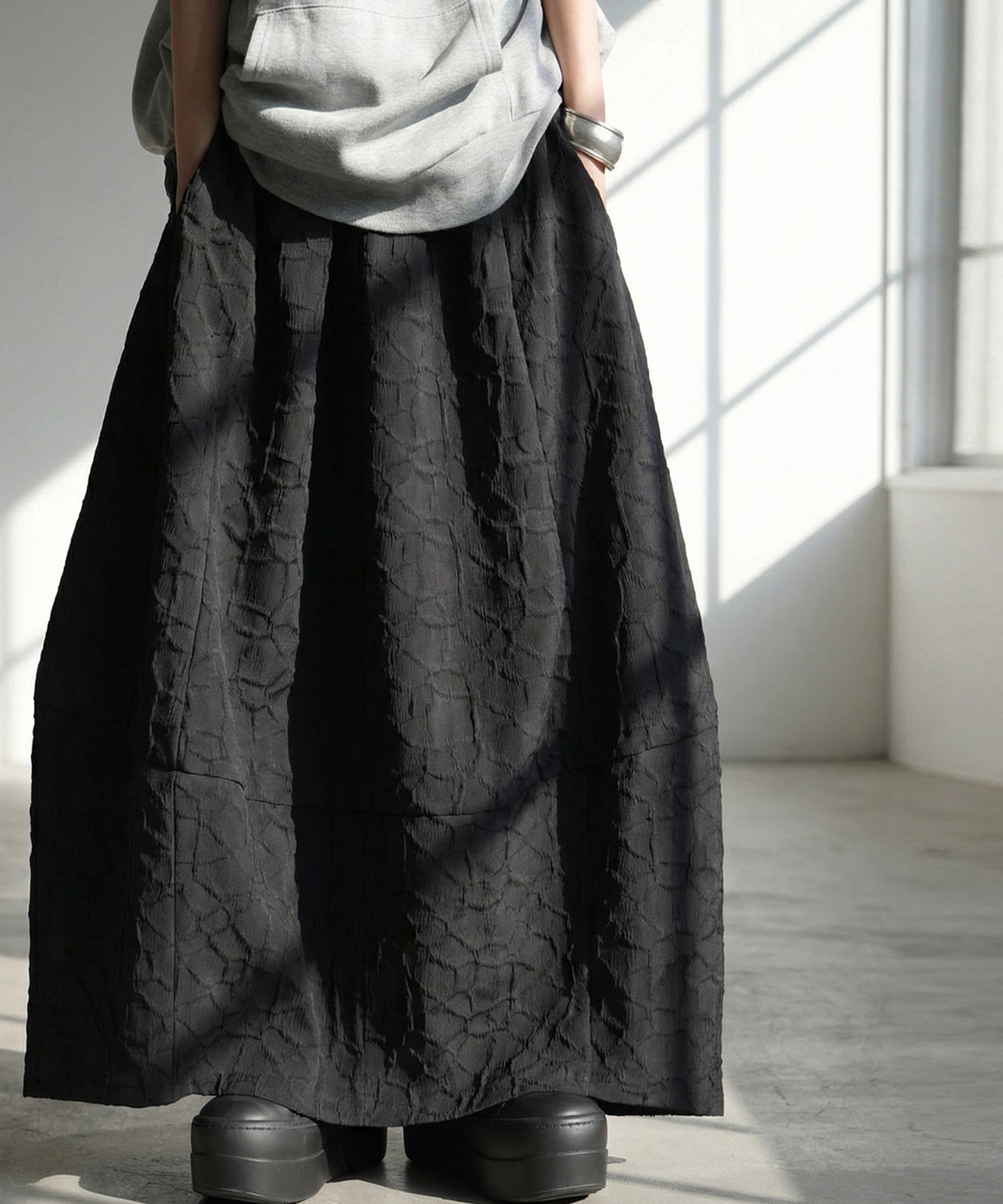 Jacquard Long Skirt Ladies