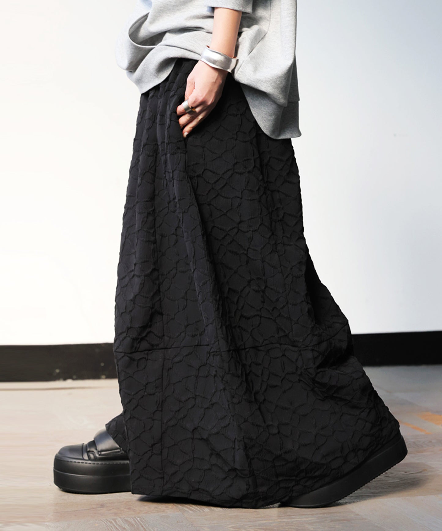 Jacquard Long Skirt Ladies