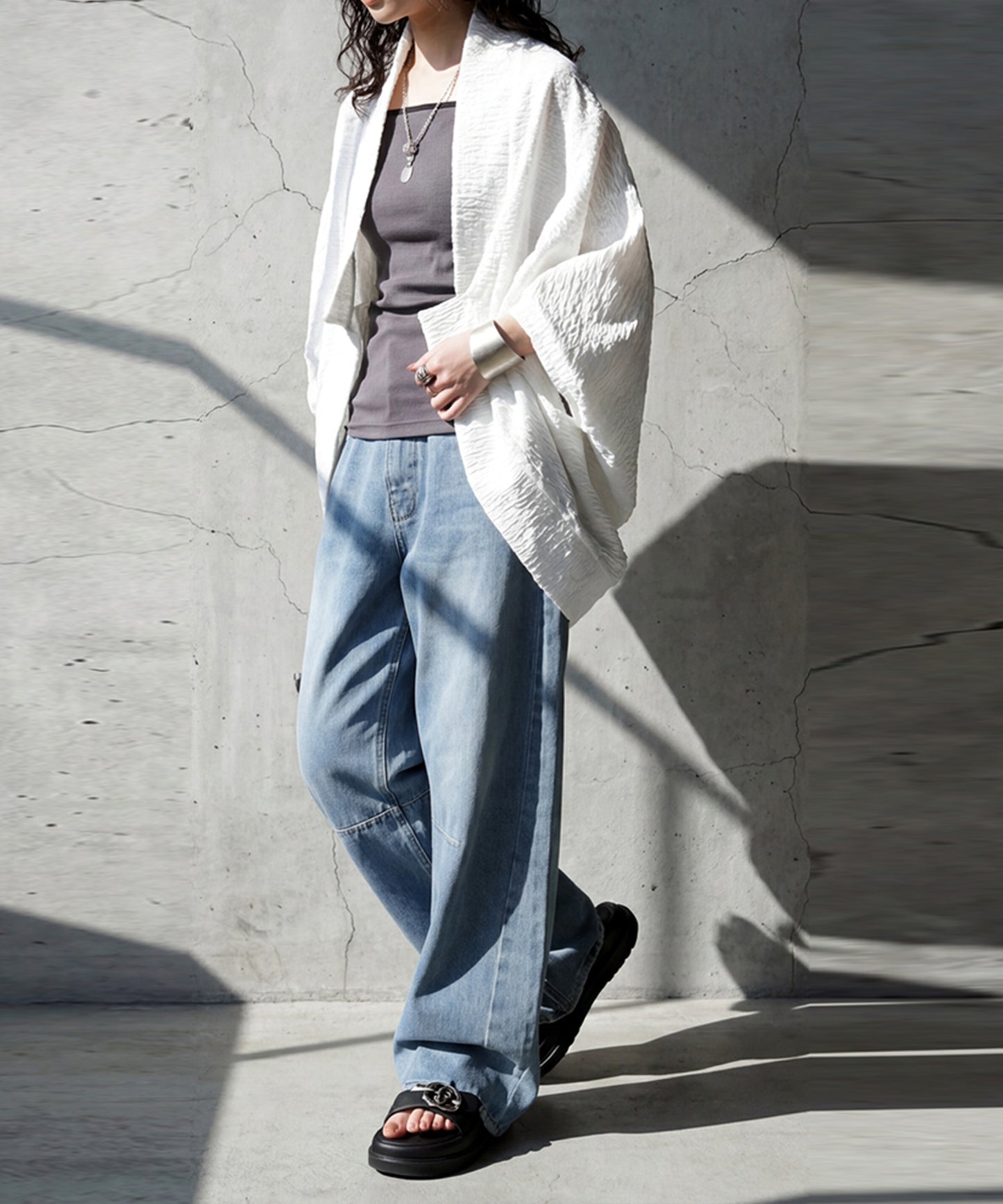 2-Way Jacquard Cardigan Ladies