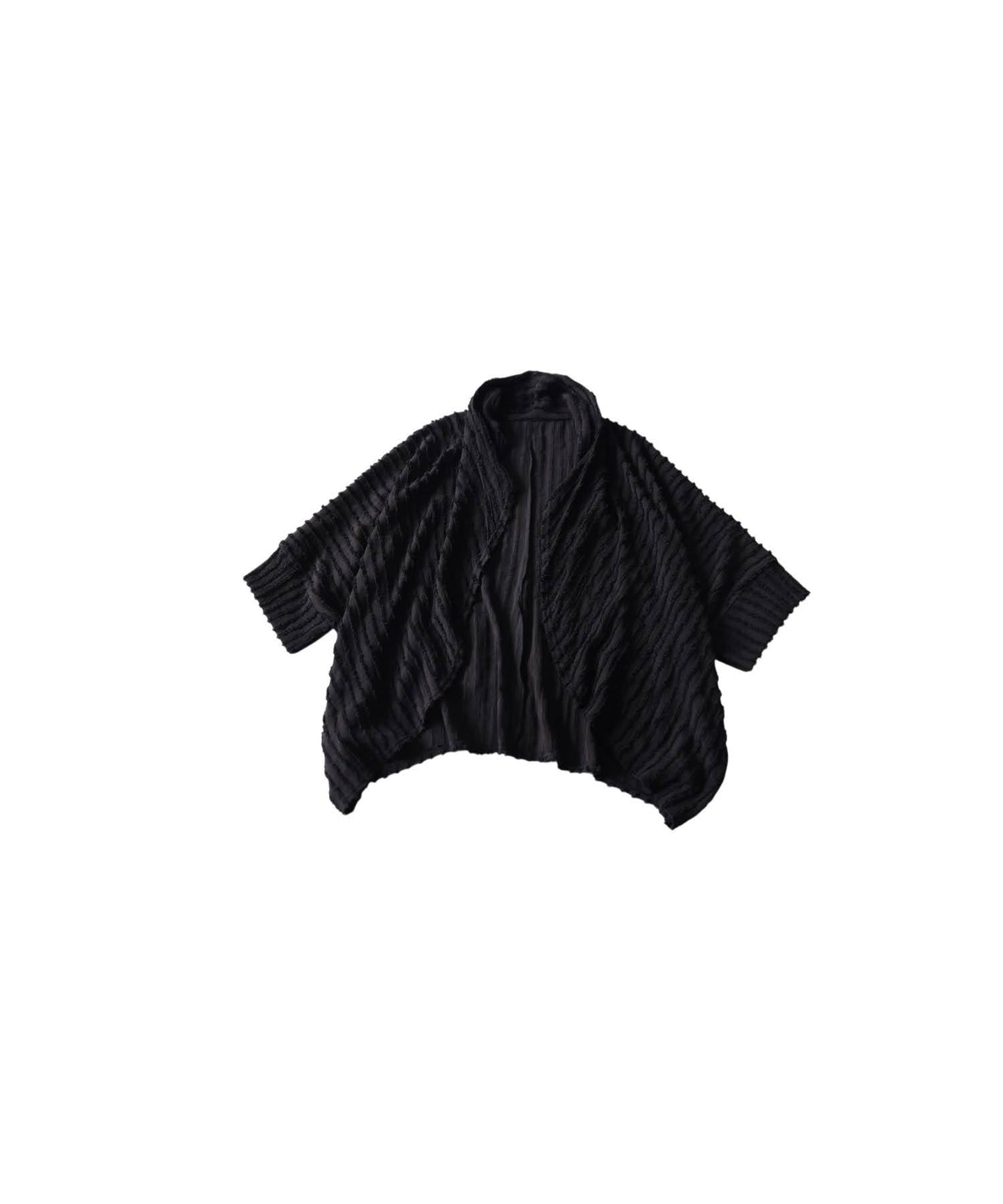 Asymmetrical Fringe Dolman Cardigan Ladies