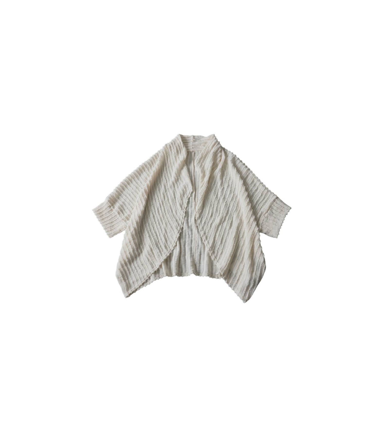 Asymmetrical Fringe Dolman Cardigan Ladies