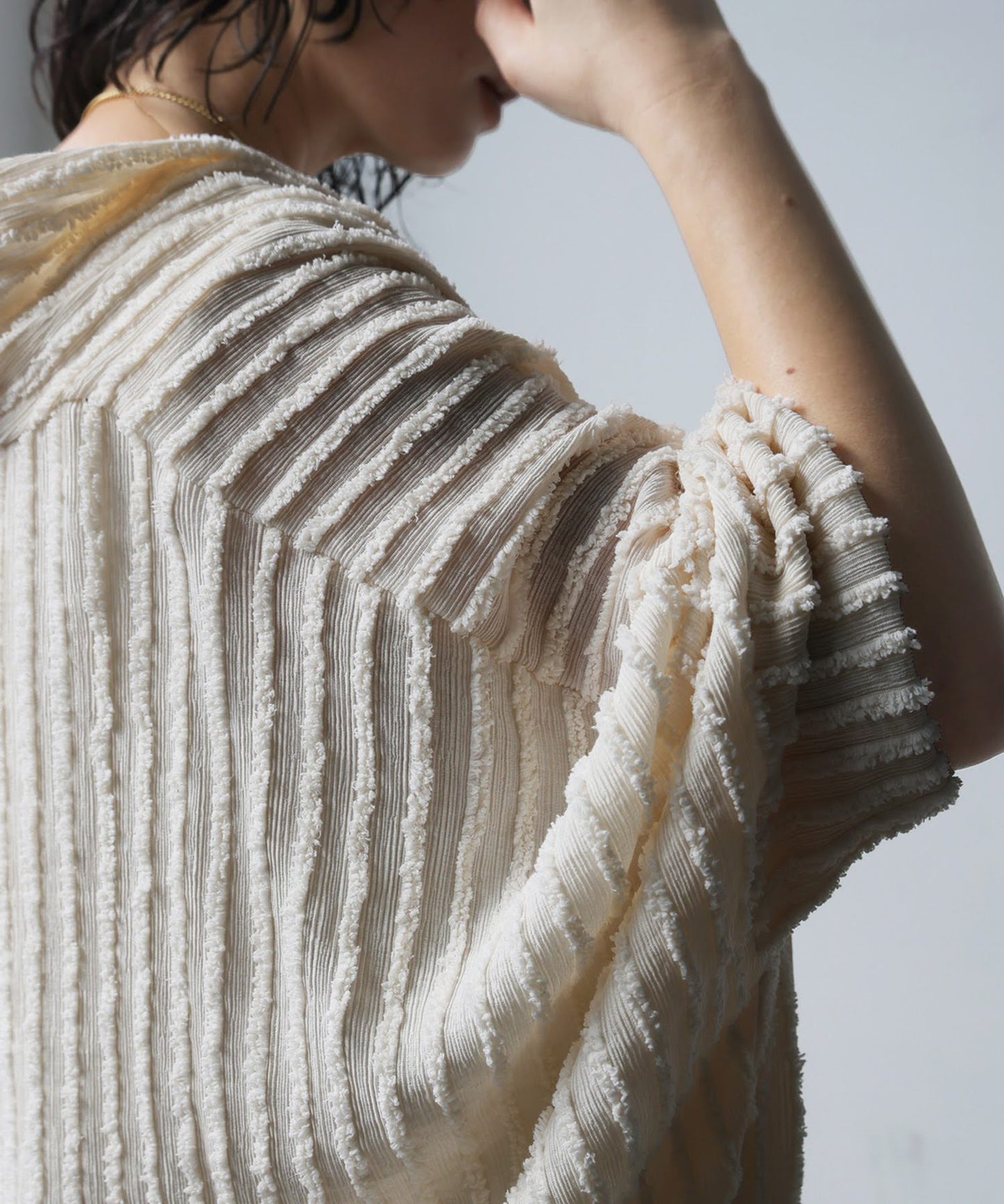 Asymmetrical Fringe Dolman Cardigan Ladies