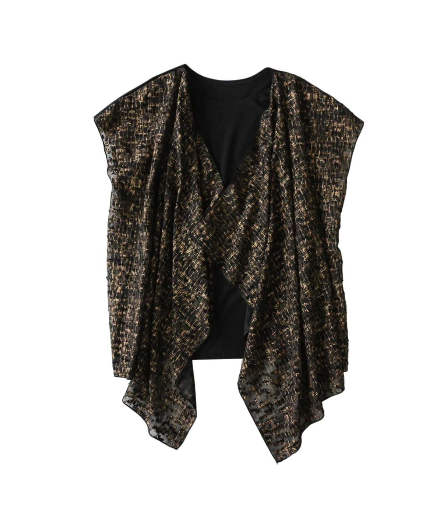 Reversible Crew Neck/Boat Neck 2-Way Design Top Ladies