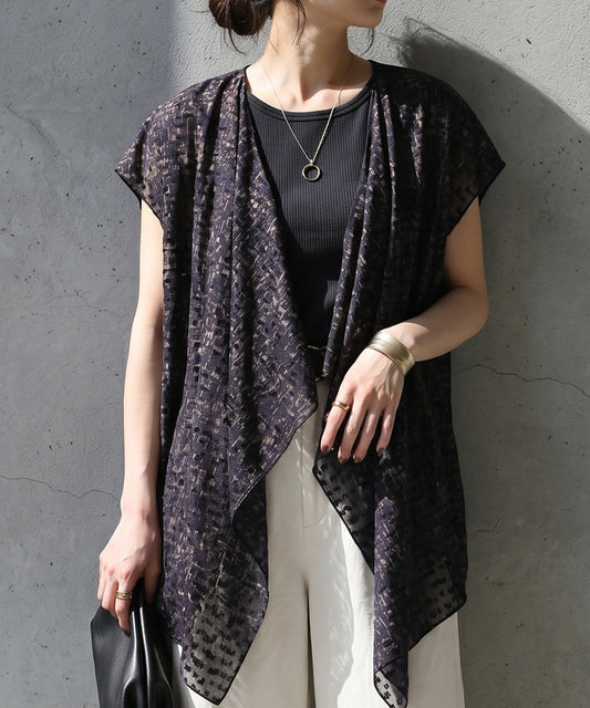 Reversible Crew Neck/Boat Neck 2-Way Design Top Ladies