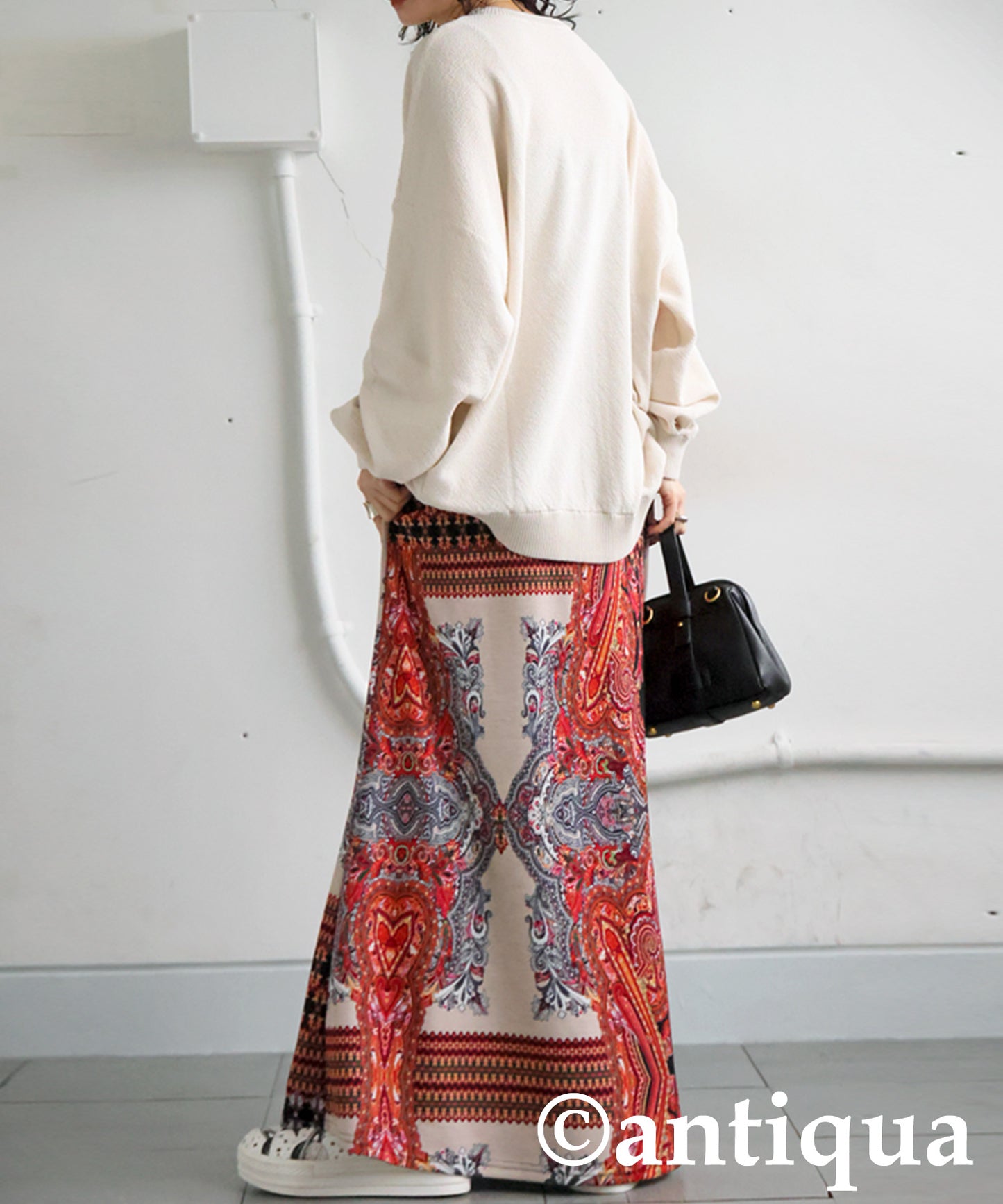 Paisley Print Skirt Ladies