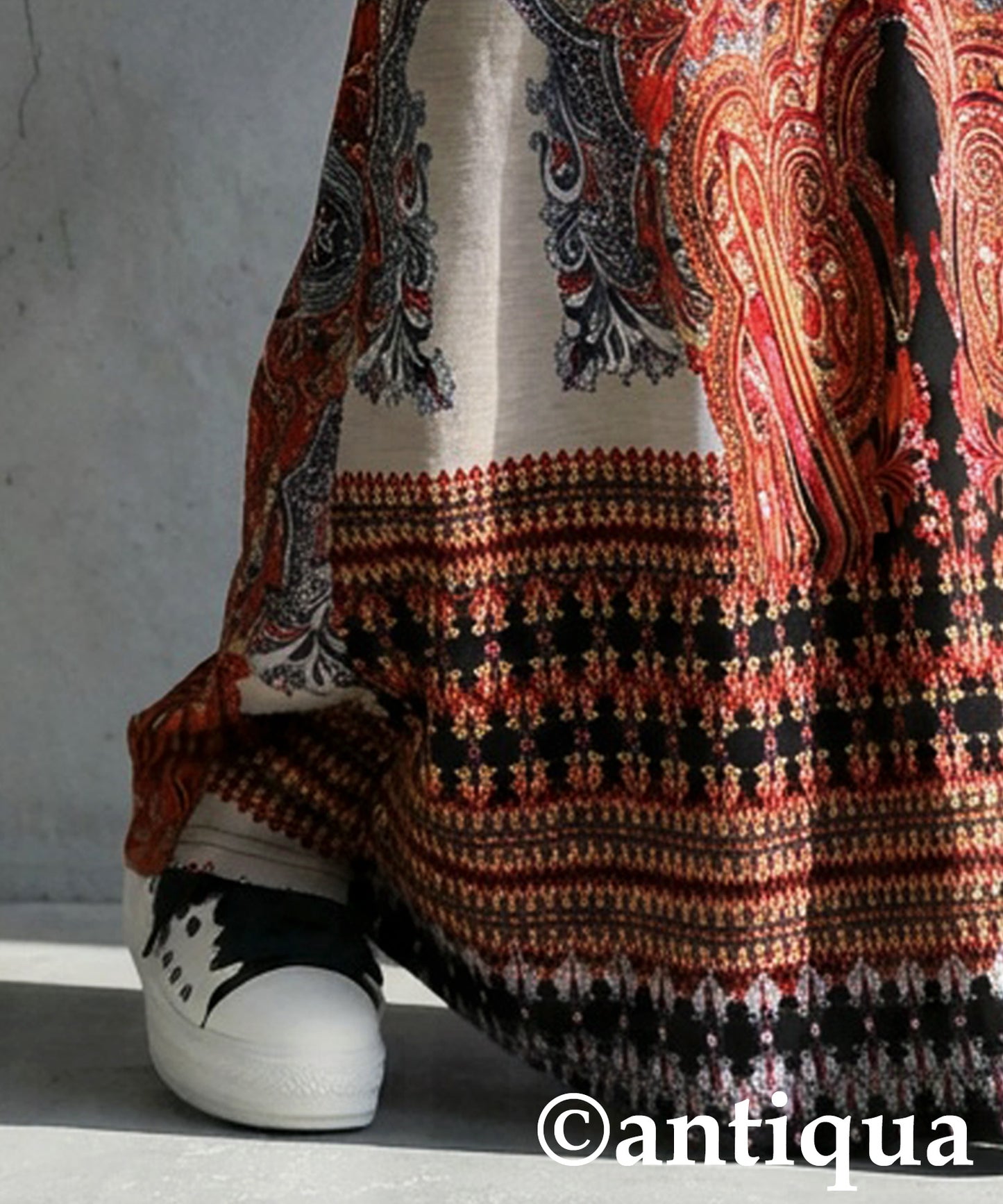 Paisley Print Skirt Ladies